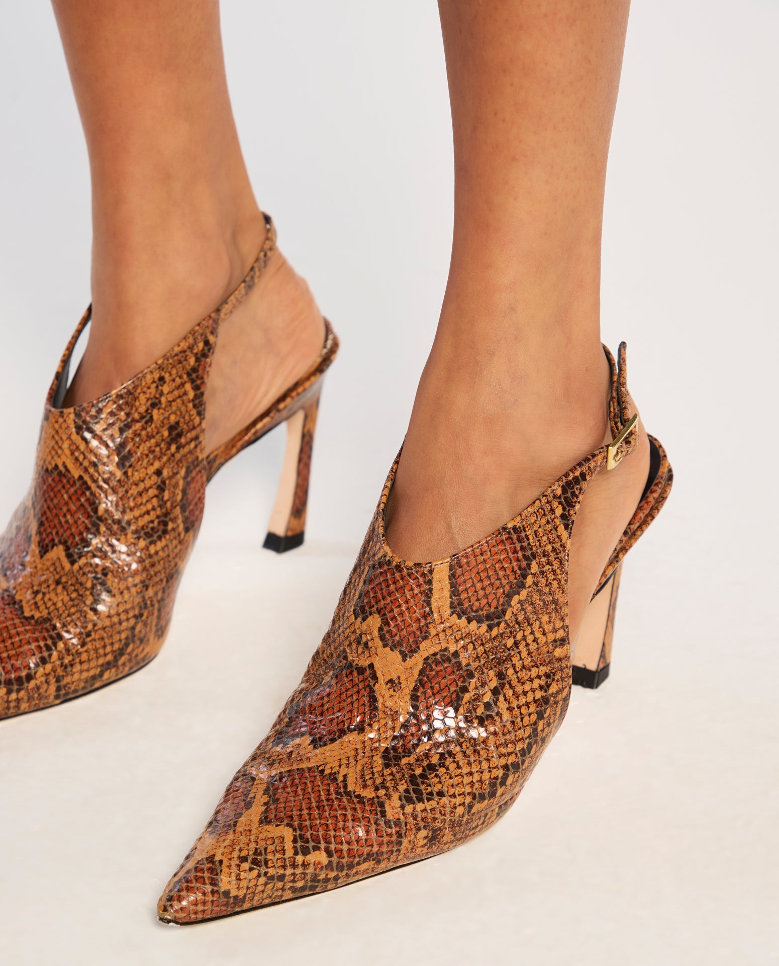 Scarpin Lafort Slingback Aurelie Couro