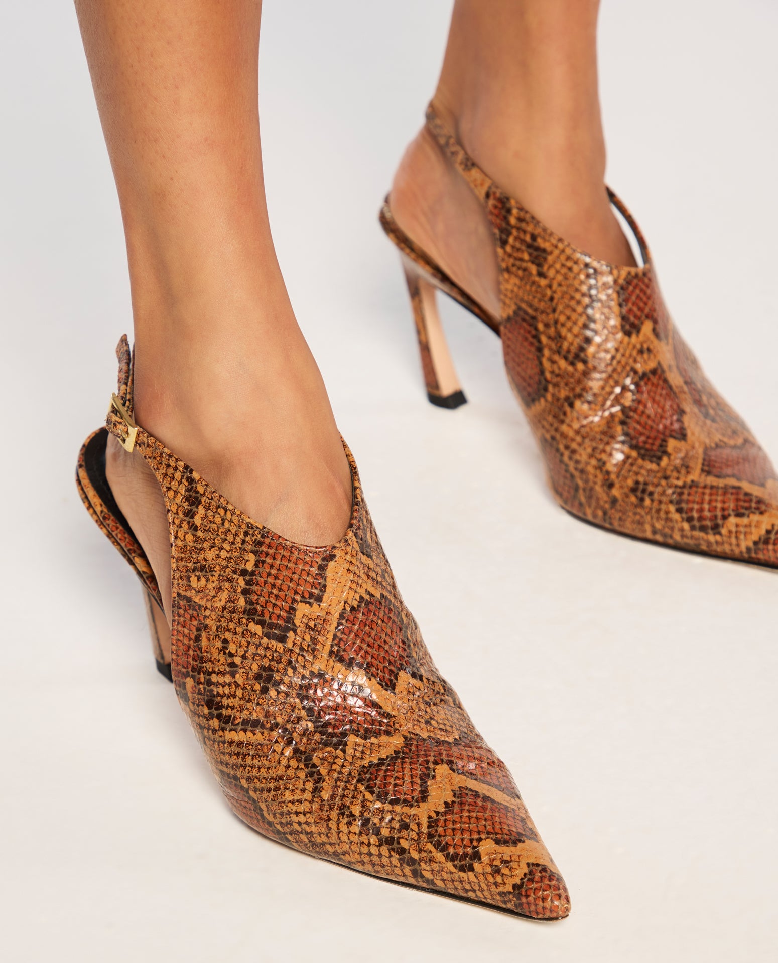 Scarpin Lafort Slingback Aurelie Couro