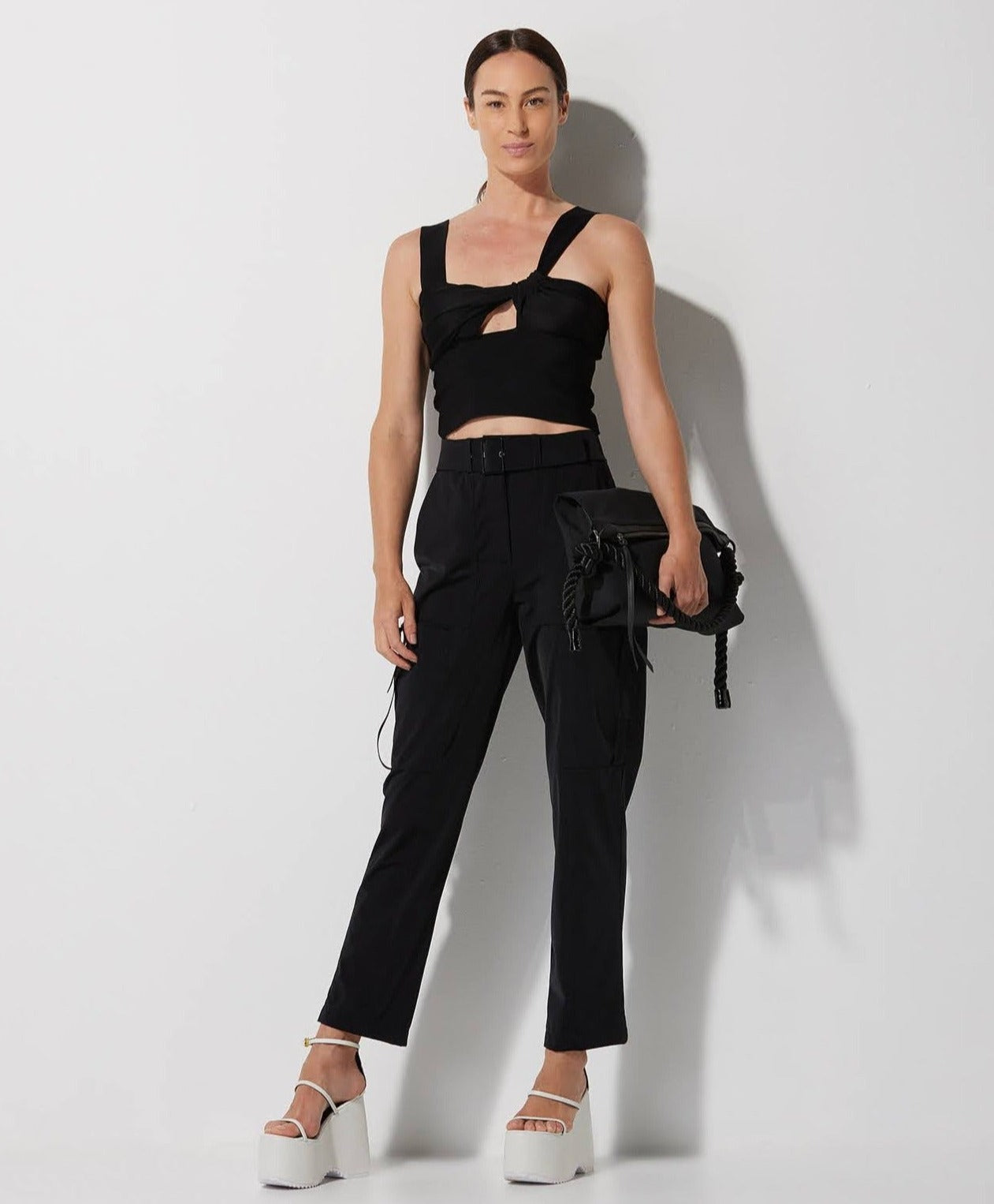 Top Lafort Cropped Dominique Tricot