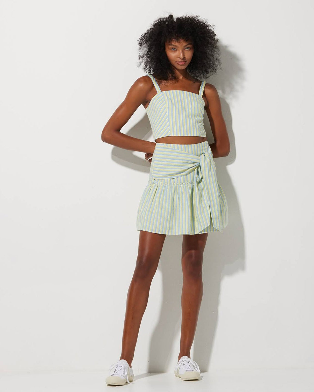 Saia Lafort Mini Graciela Linho