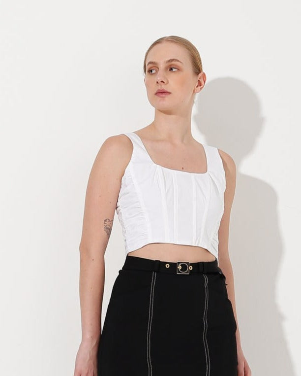 Top Lafort Corselet Ginger Tricoline