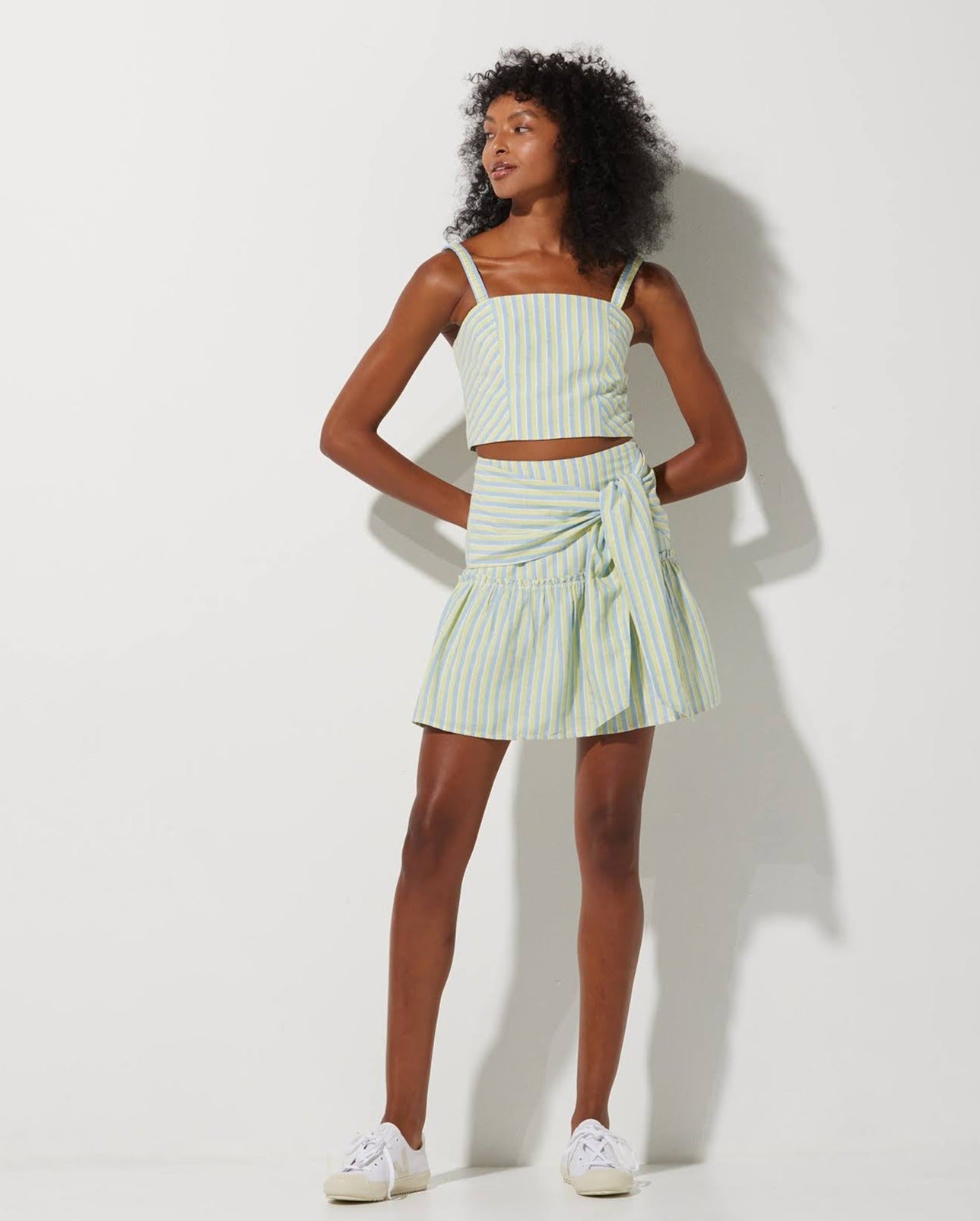 Saia Lafort Mini Graciela Linho