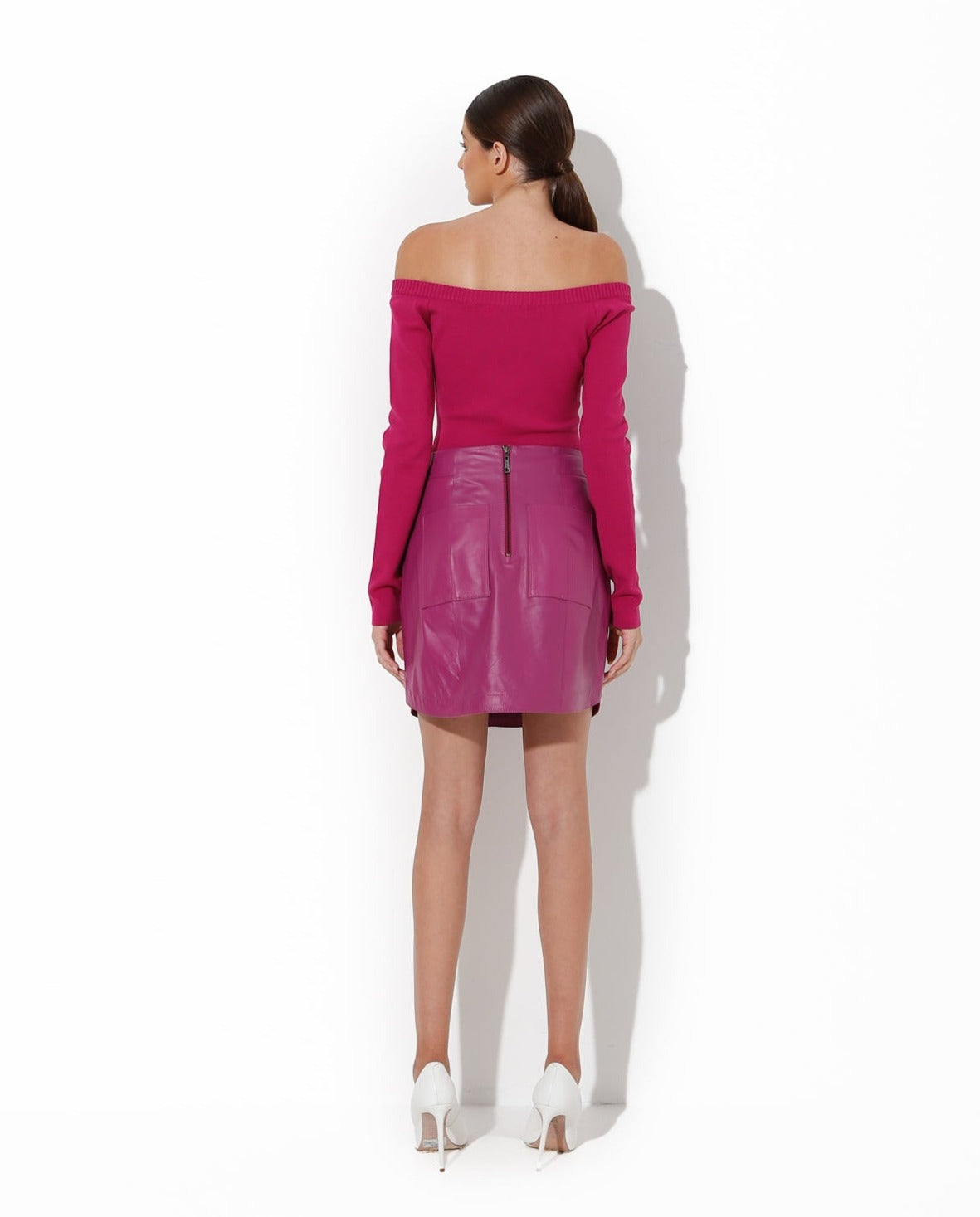 Blusa Lafort Ombro A Ombro Ariadne Tricot