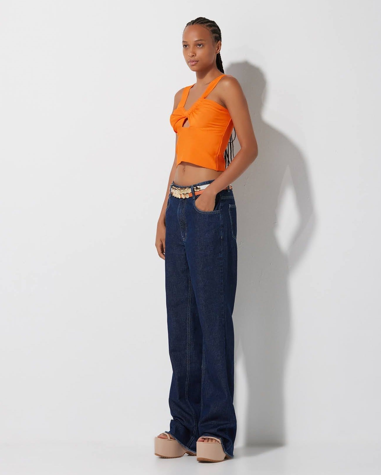 Top Lafort Cropped Dominique Tricot