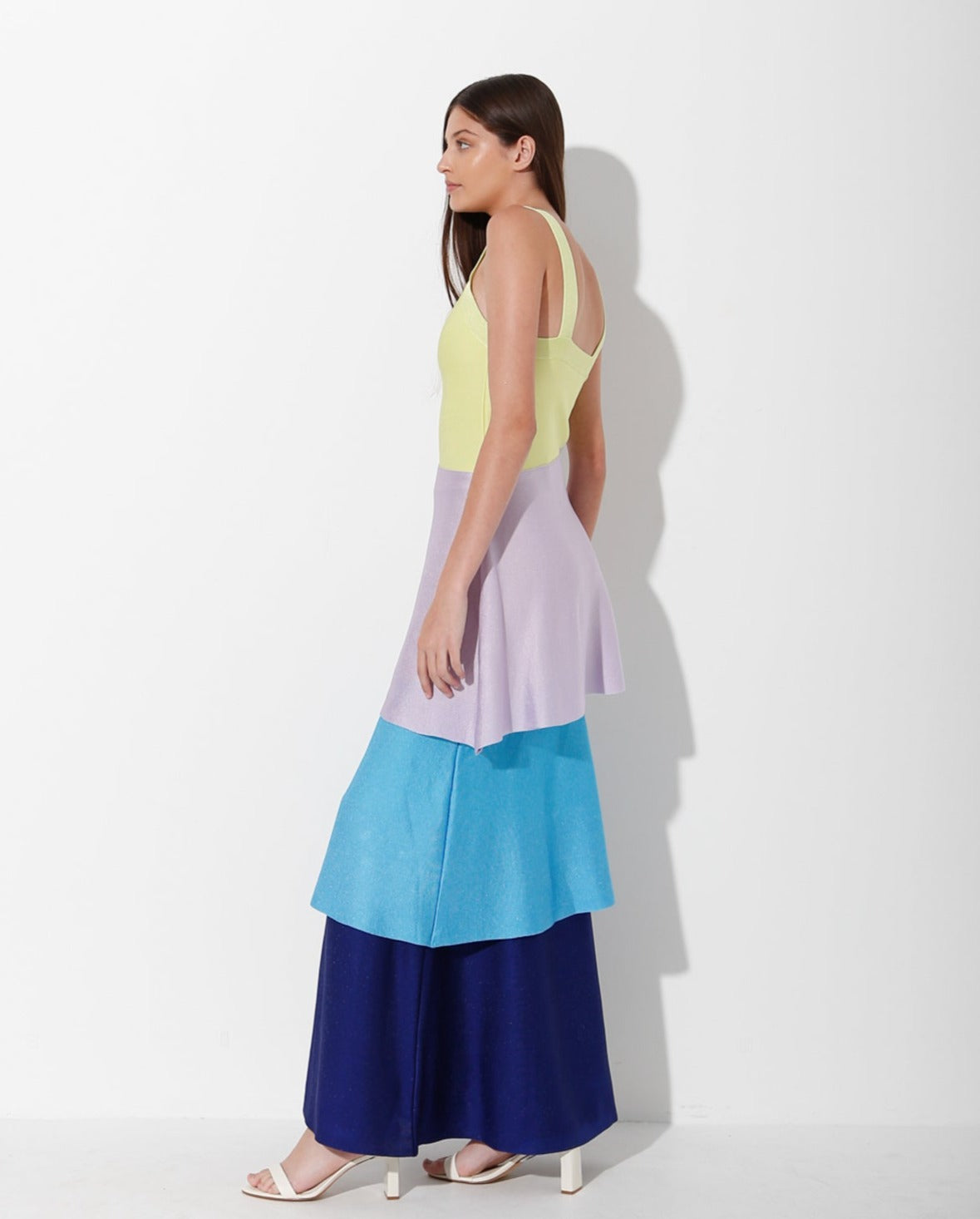 Vestido Lafort Longo Dominique Tricot