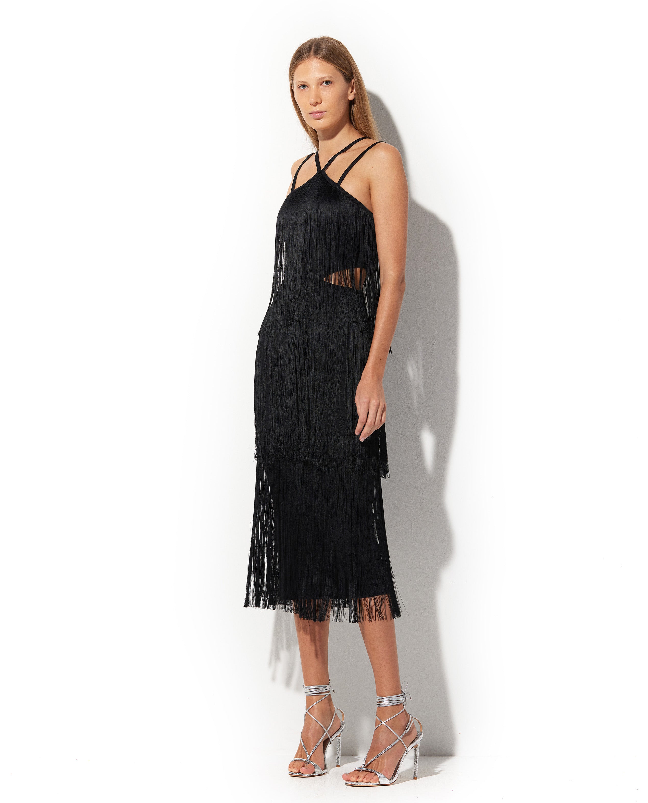 Vestido Lafort Franjas Kristen Tricot