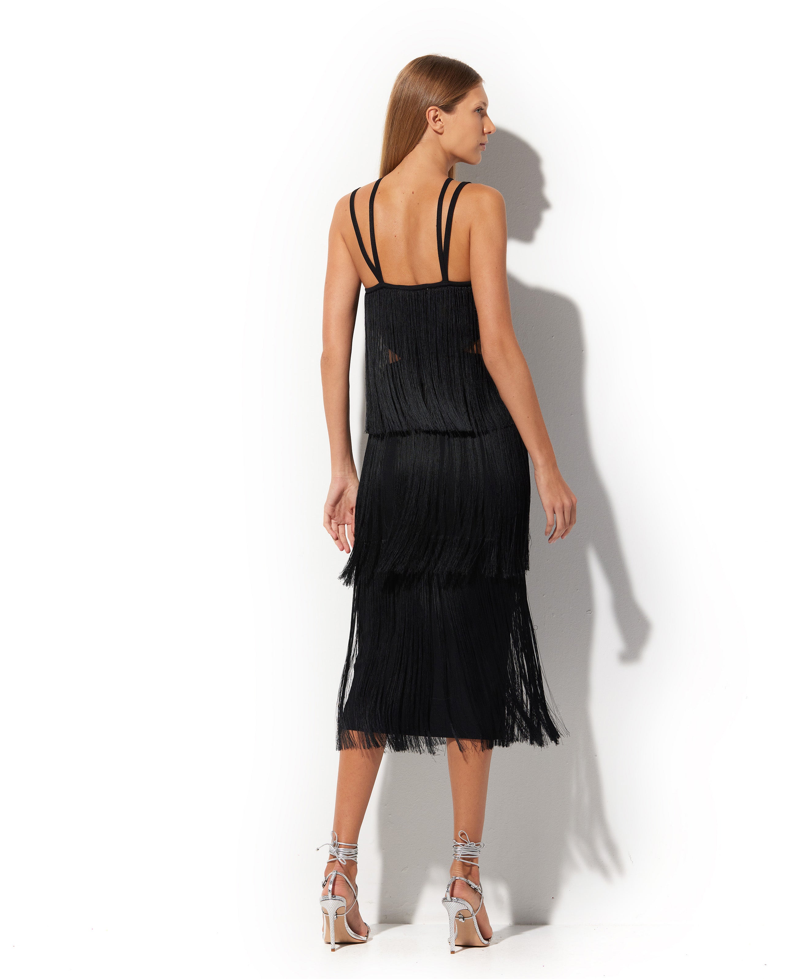 Vestido Lafort Franjas Kristen Tricot