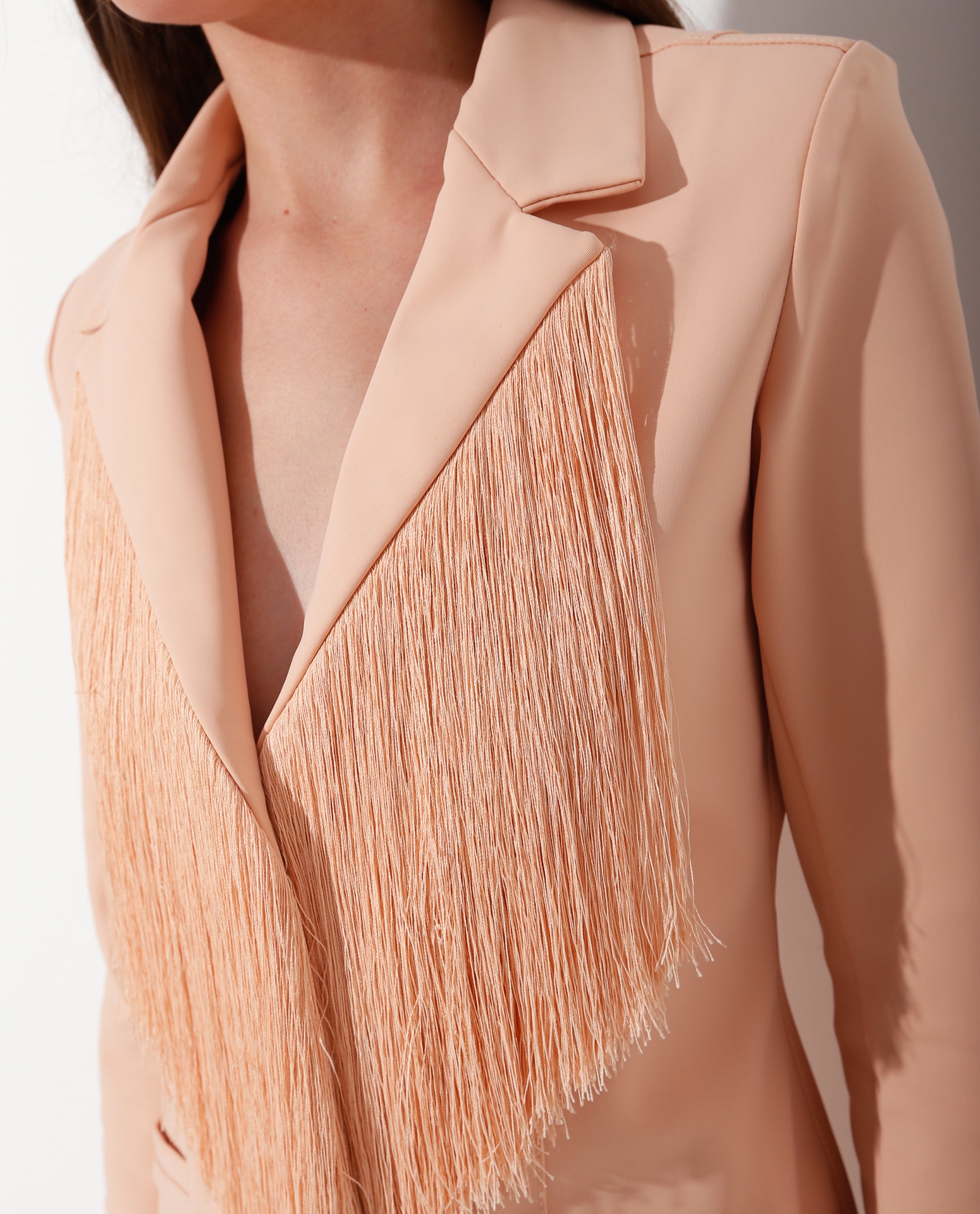 Blazer Lafort Com Franja Yumi Technoblock®