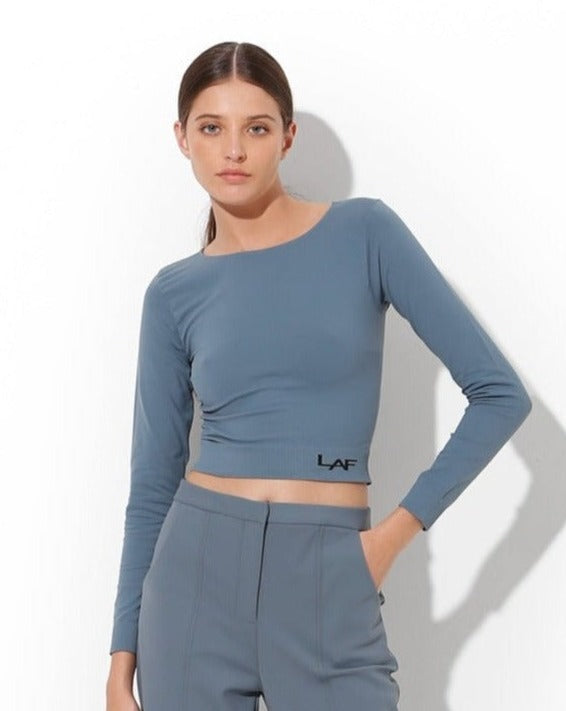 Blusa Lafort Manga Longa Brooke Malha Le Club