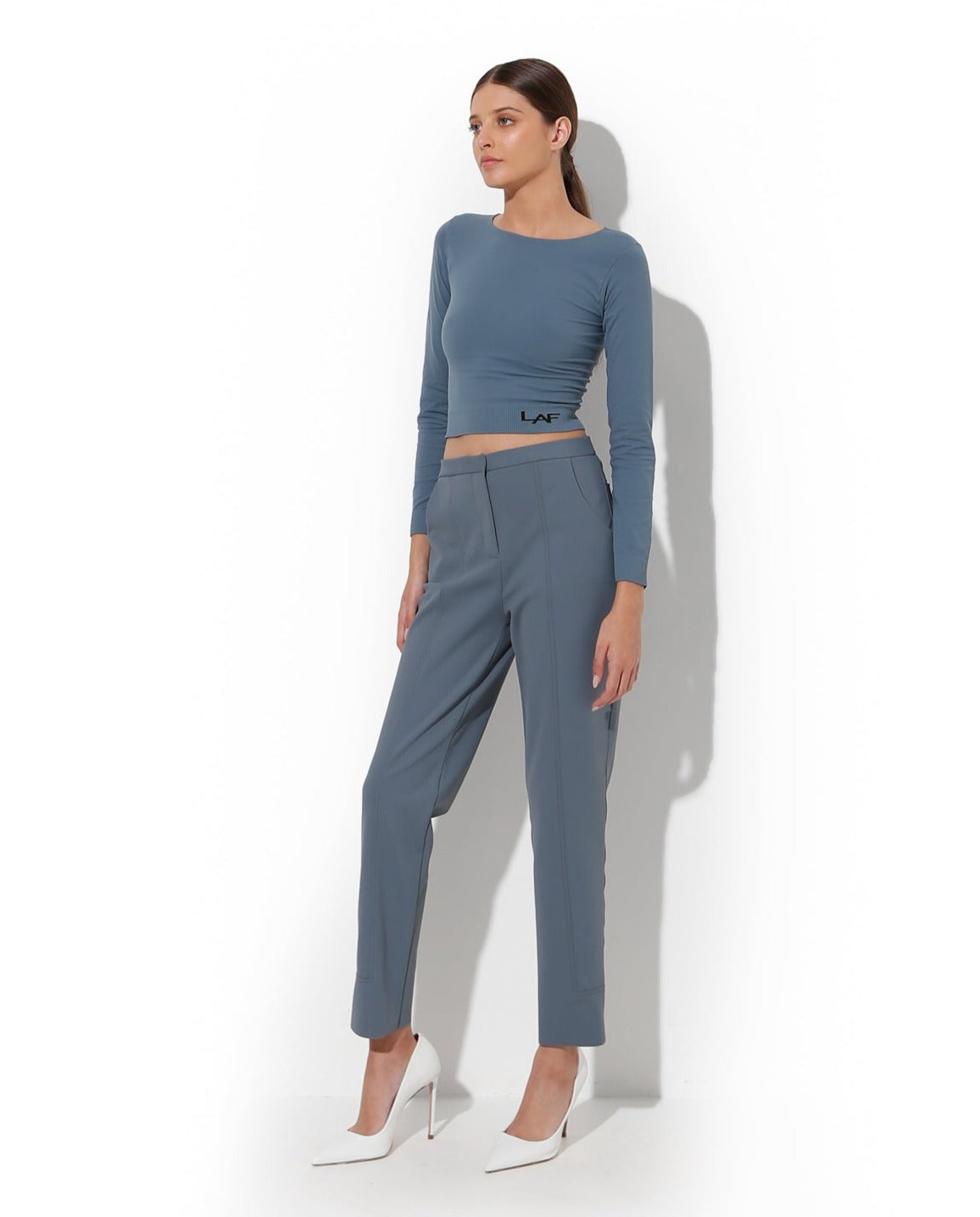 Blusa Lafort Manga Longa Brooke Malha Le Club