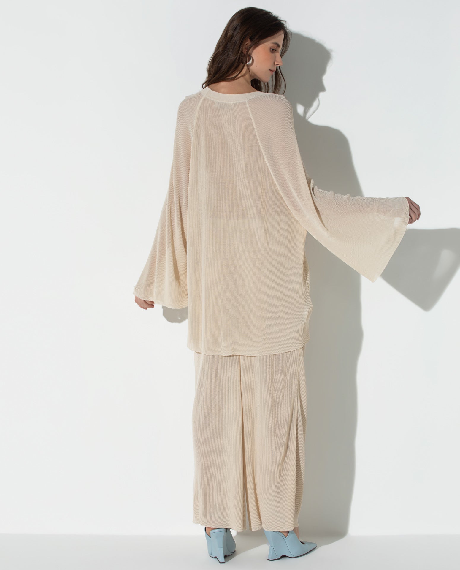Cardigan Lafort Decote V Agnes Tricot