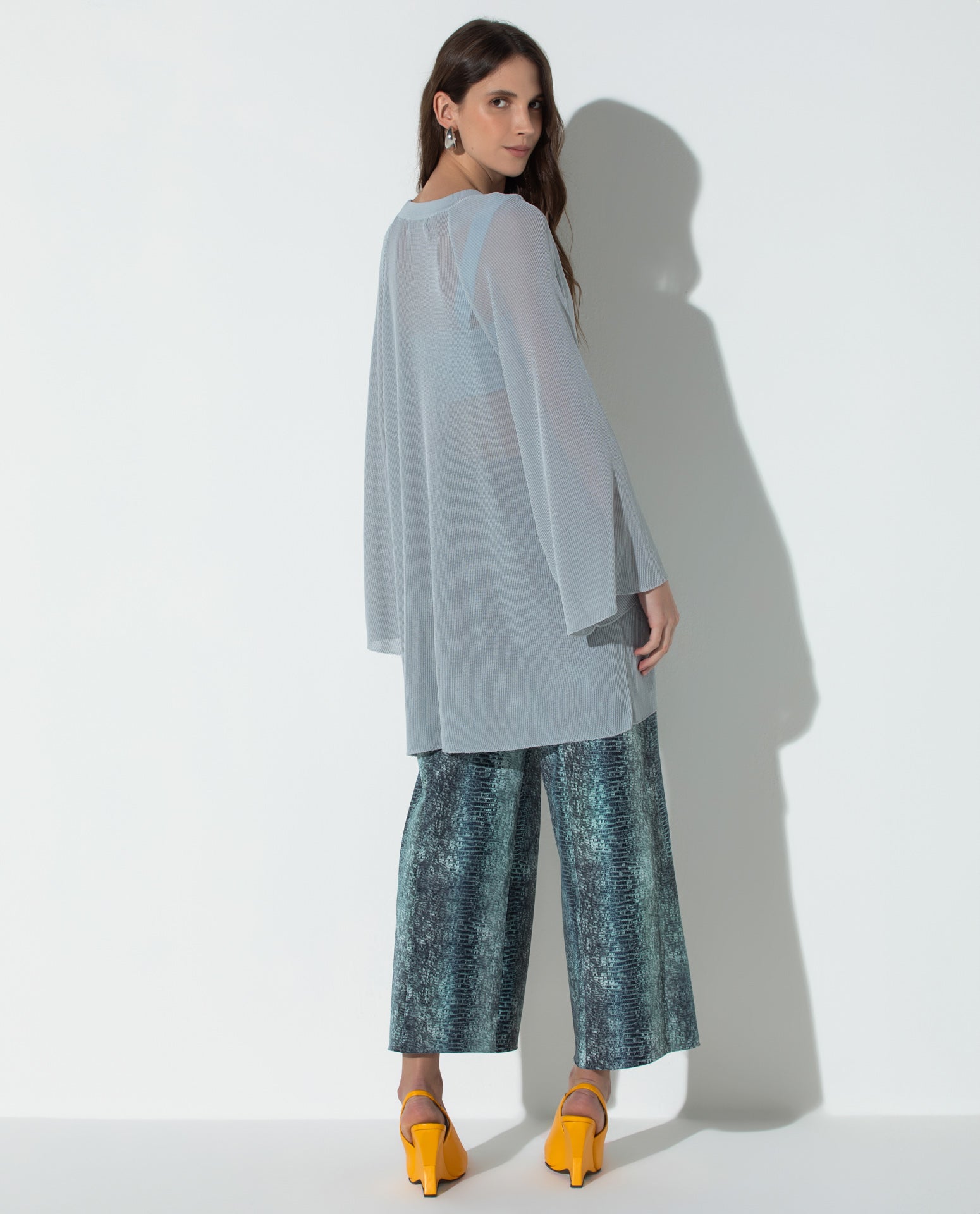 Cardigan Lafort Decote V Agnes Tricot