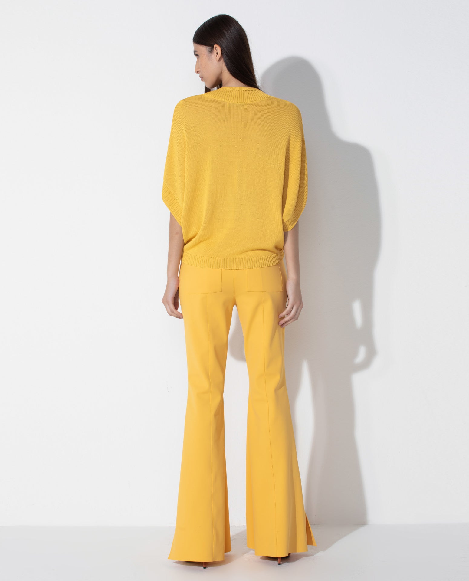 Blusa Lafort Decote V Hellen Tricot