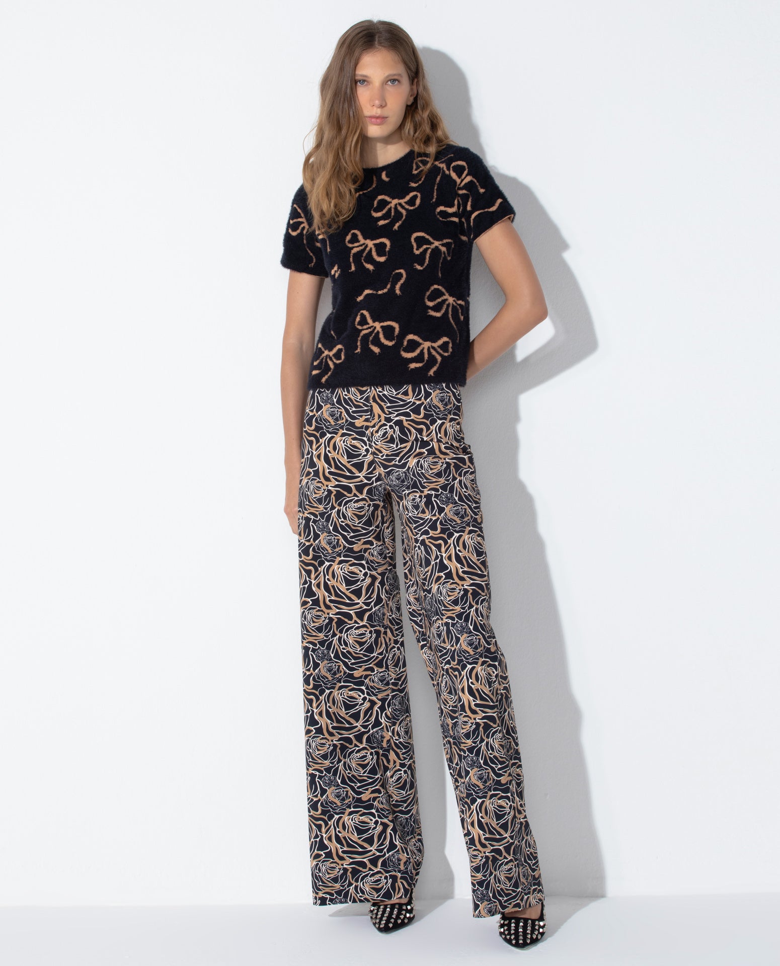 Blusa Lafort Manga Curta Talita Tricot