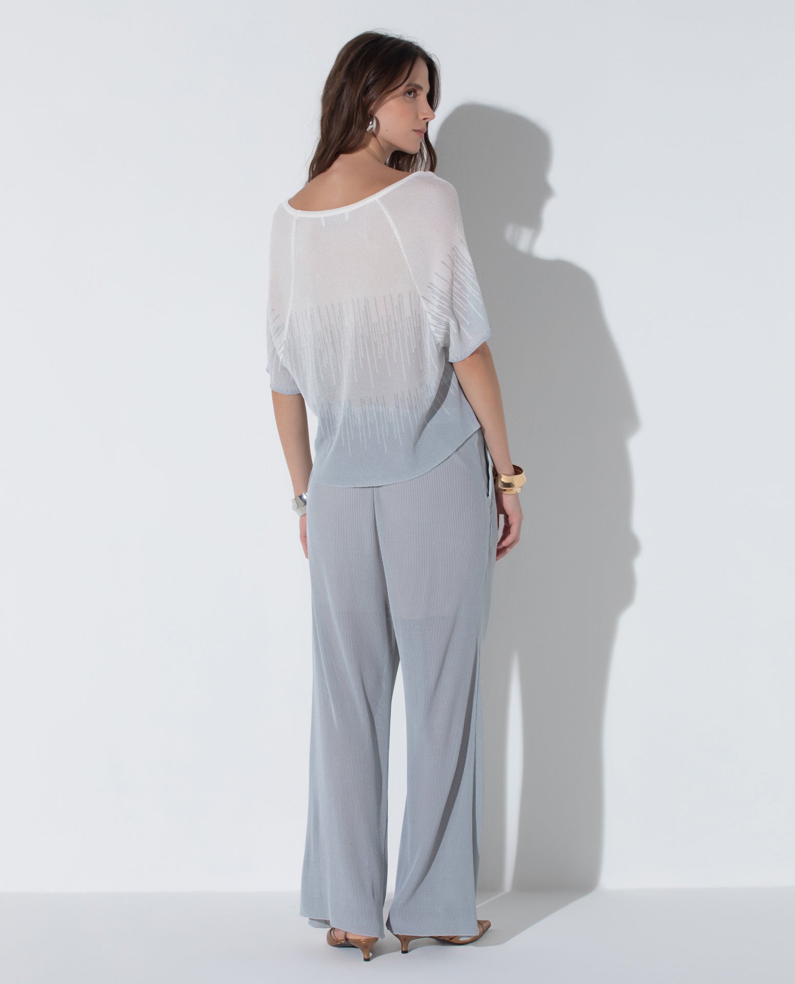 Blusa Lafort Decote V Agnes Tricot