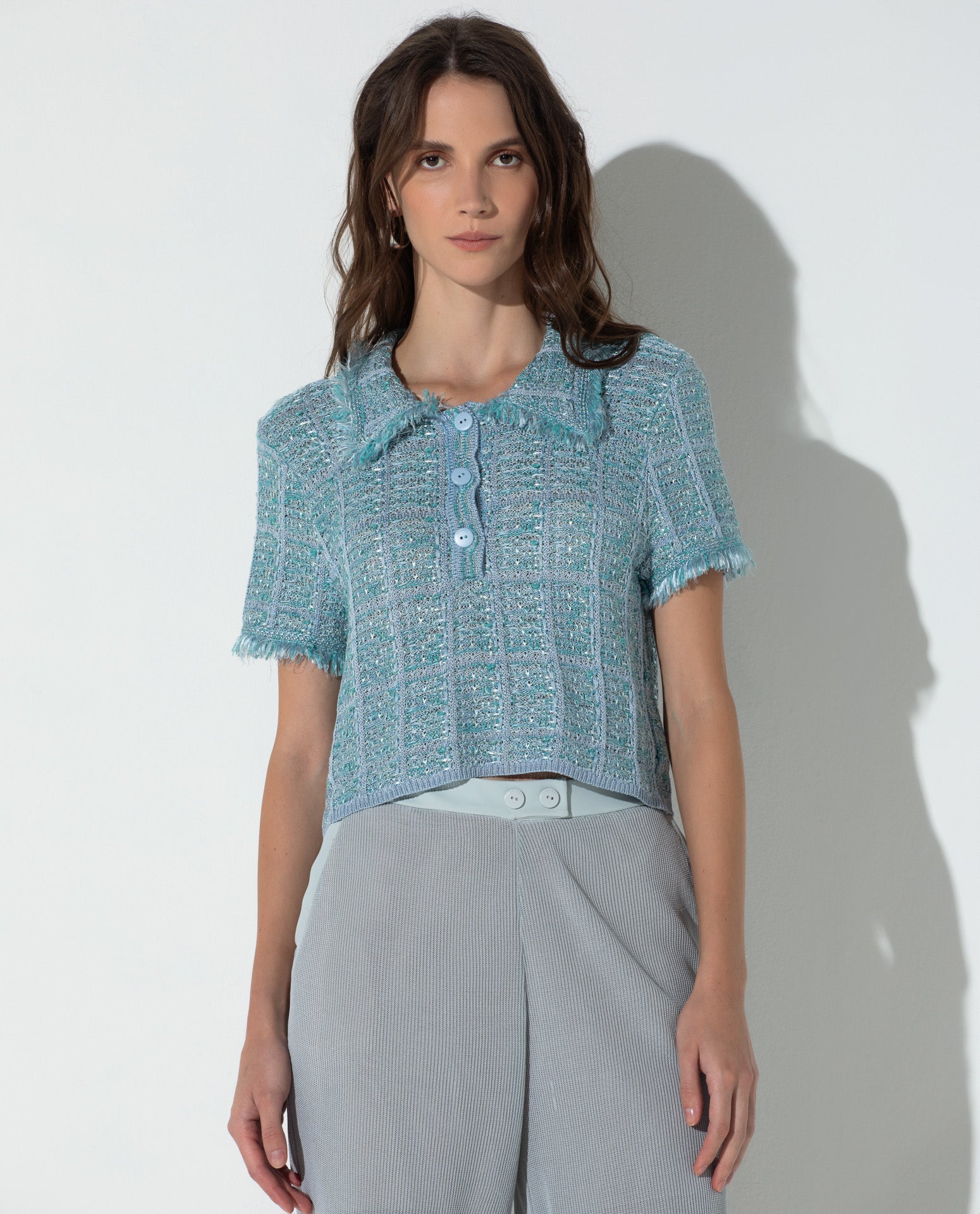 Blusa Lafort Gola Polo Ariana Tricot