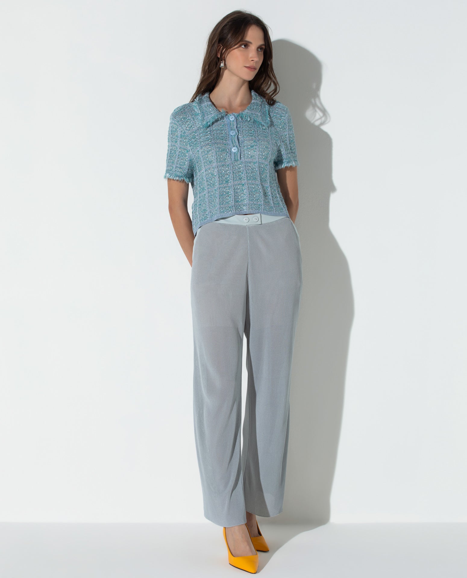Blusa Lafort Gola Polo Ariana Tricot