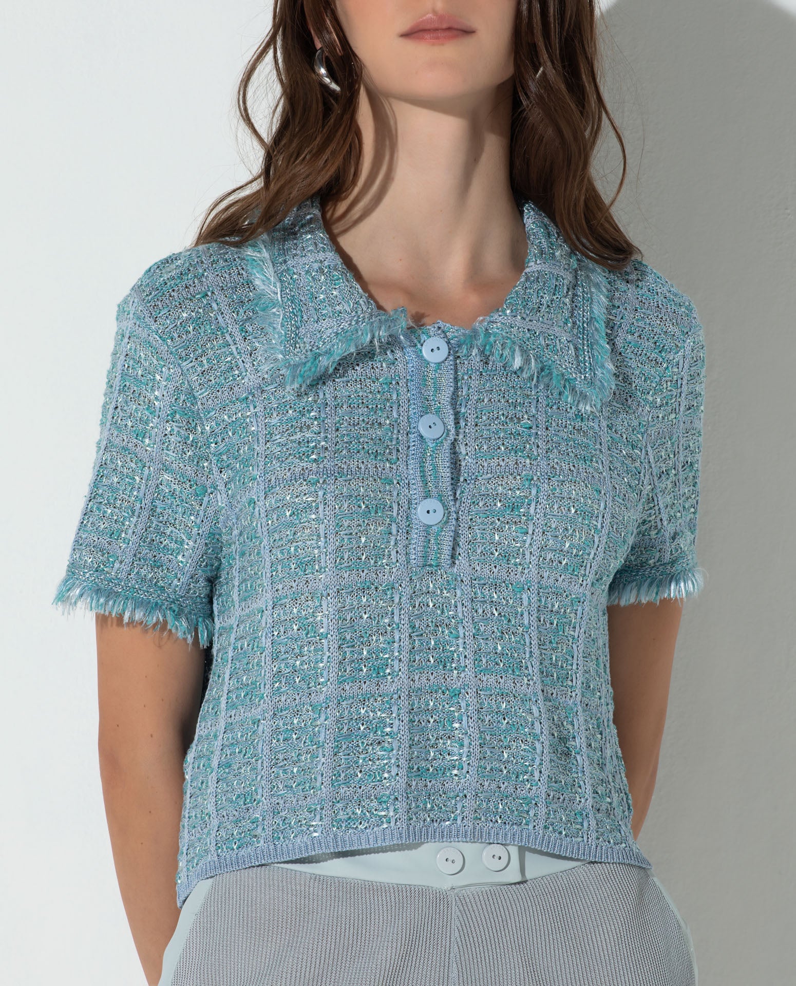 Blusa Lafort Gola Polo Ariana Tricot
