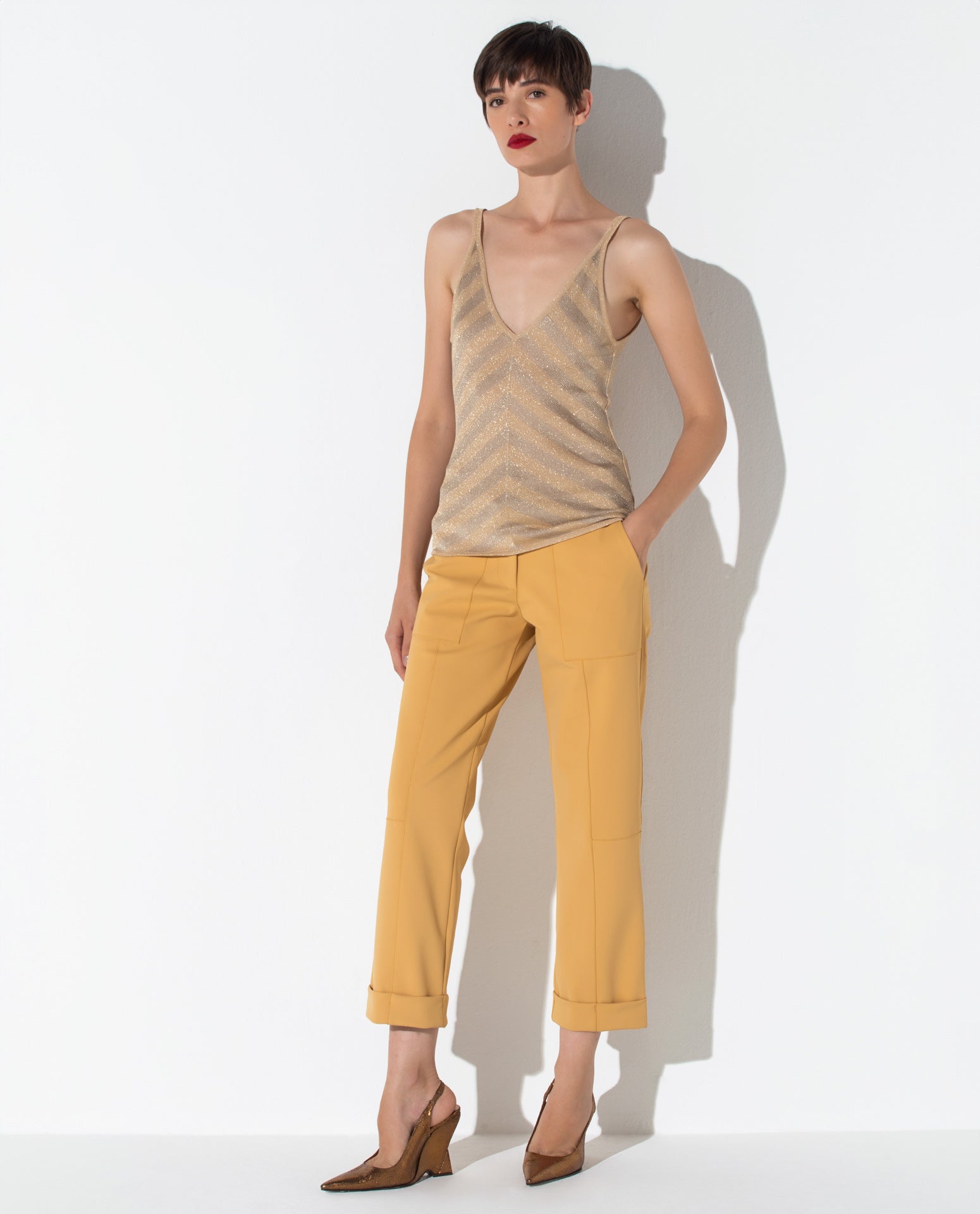 Top Lafort Decote V Helô Tricot