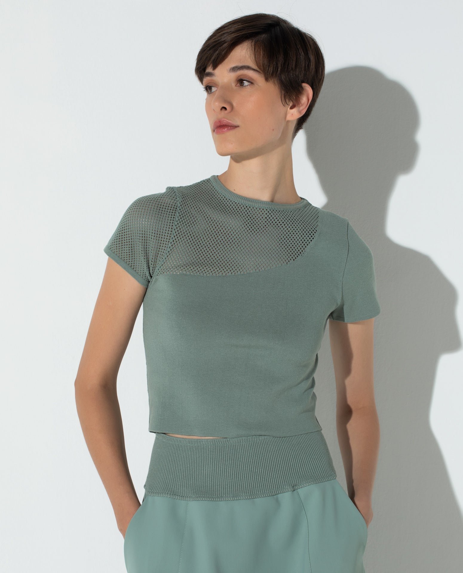 Top Lafort Assimétrico Dora Tricot