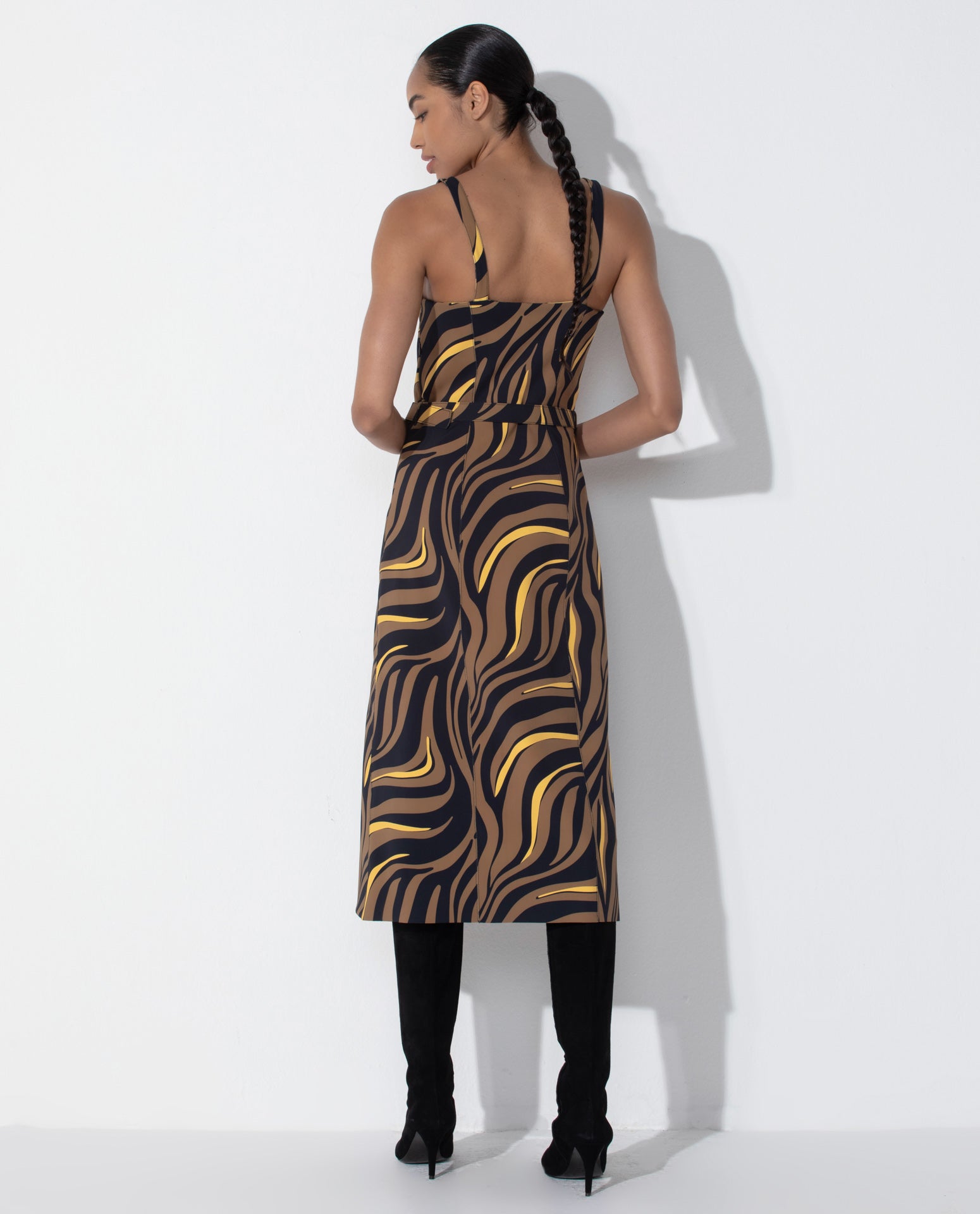 Vestido Lafort Transpasse Clau Technoblock® Estampado