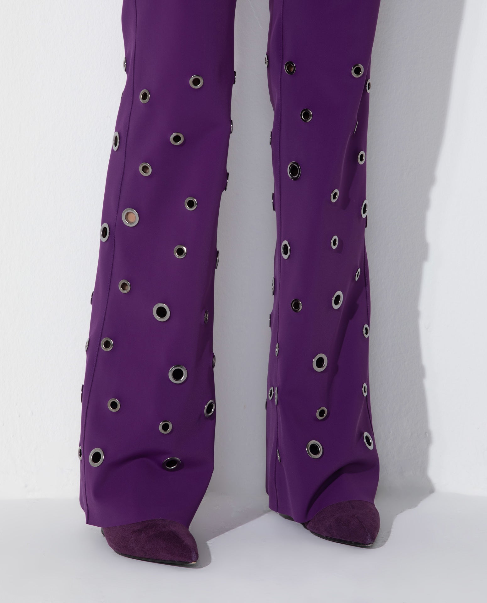 Calça Lafort Boot Com Ilhós Mônica Technoblock®