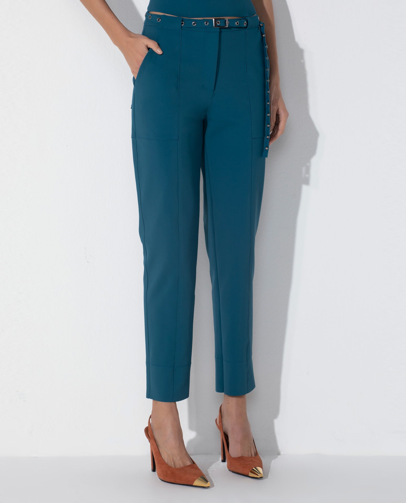 Calça Lafort Slim Lorena Technoblock® London Stories