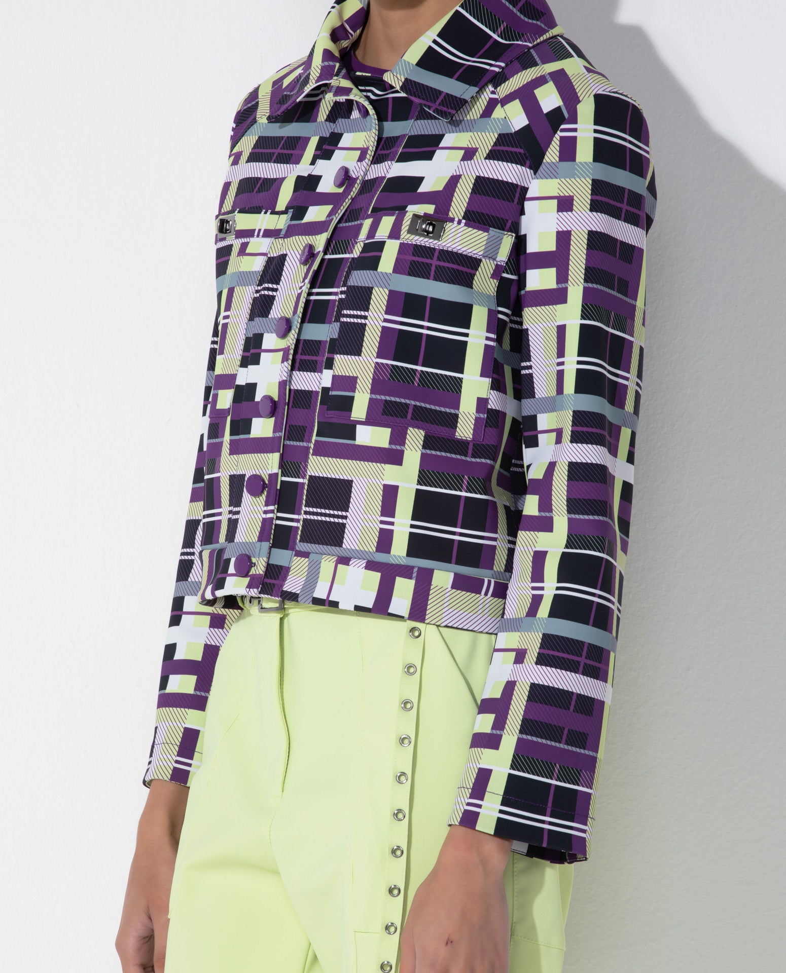 Casaco Lafort Curto Clau Technoblock® Estampada