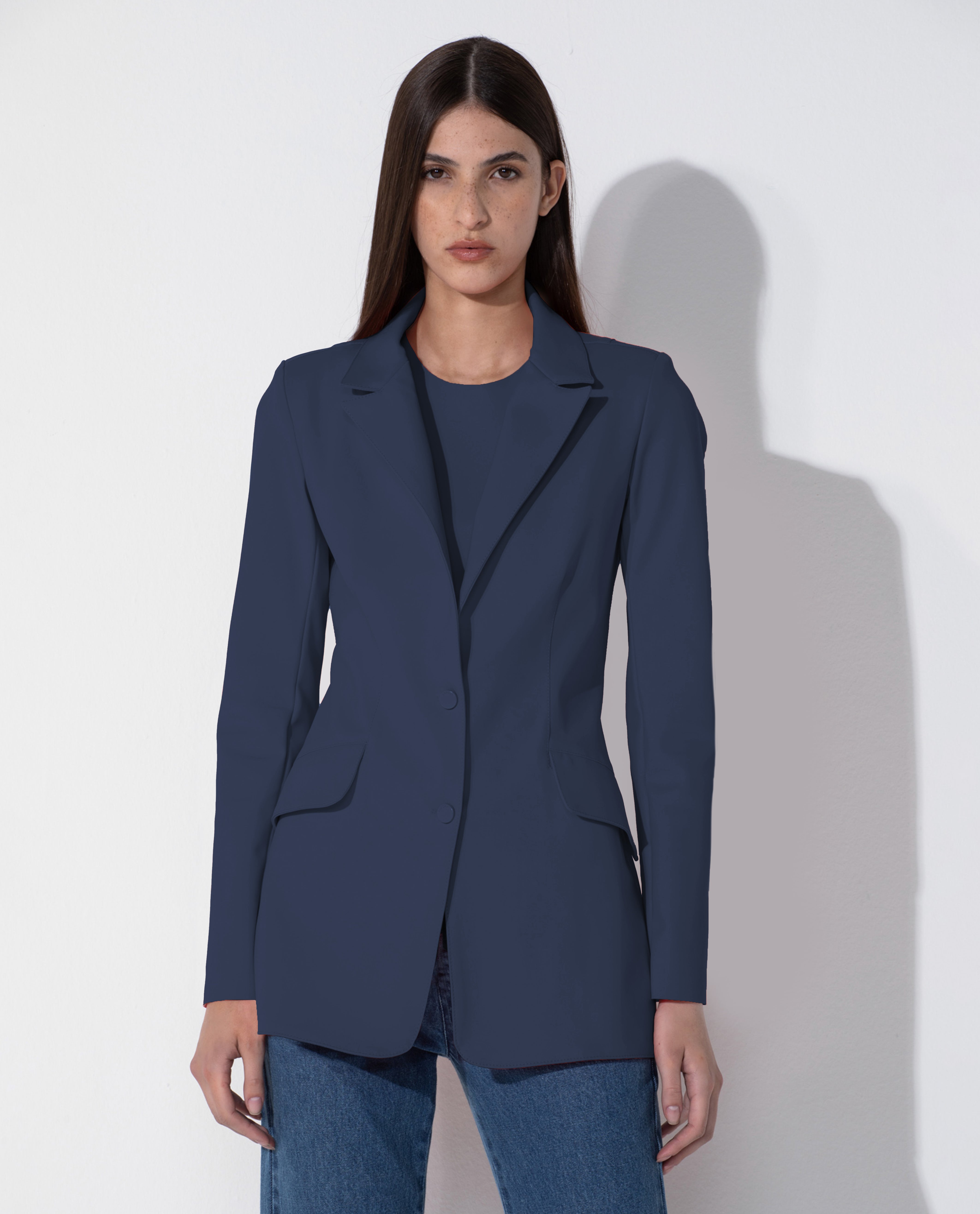 Blazer Lafort Acinturado Leah Technoblock® Neutro