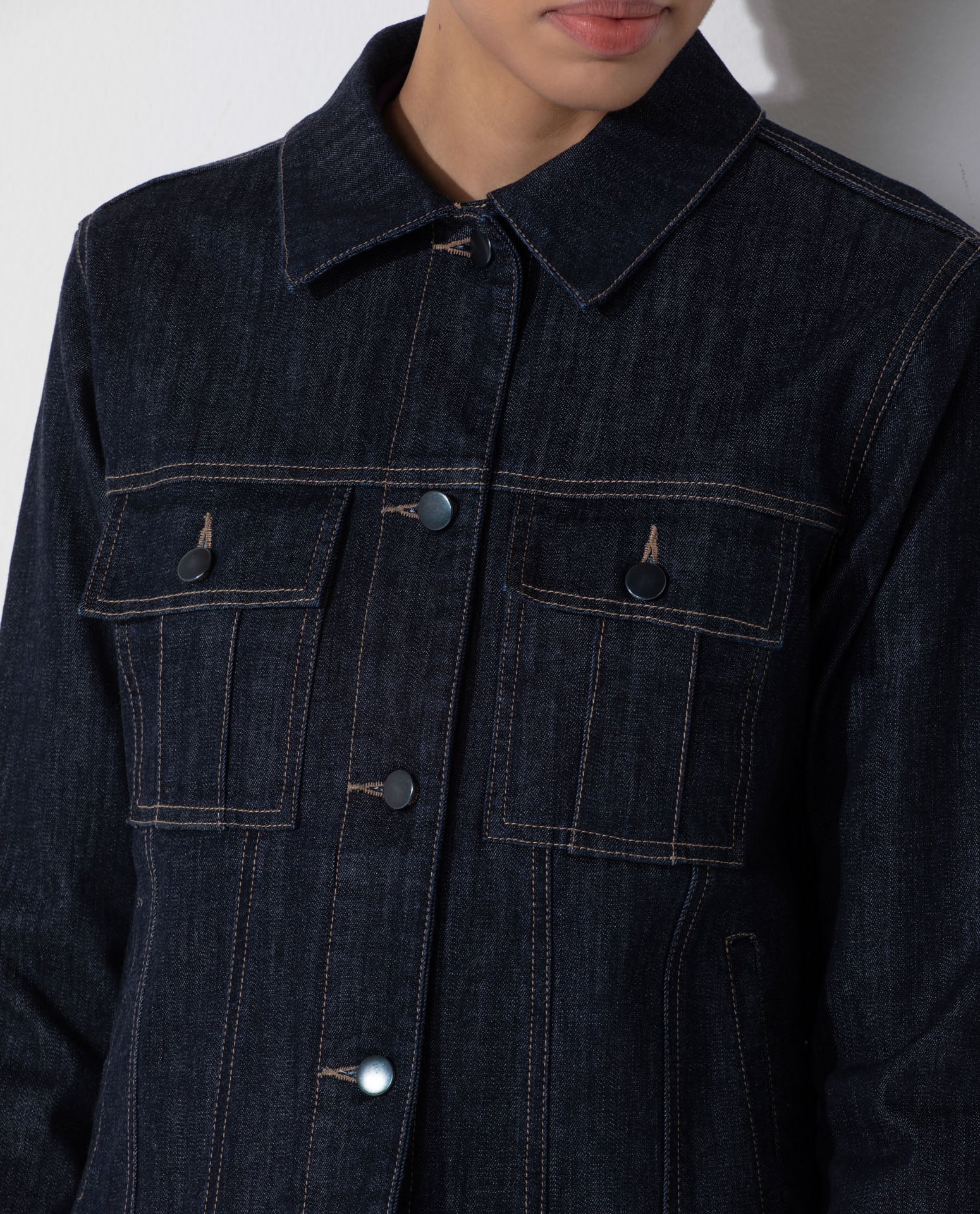 Jaqueta Lafort Com Zíper Amber Jeans