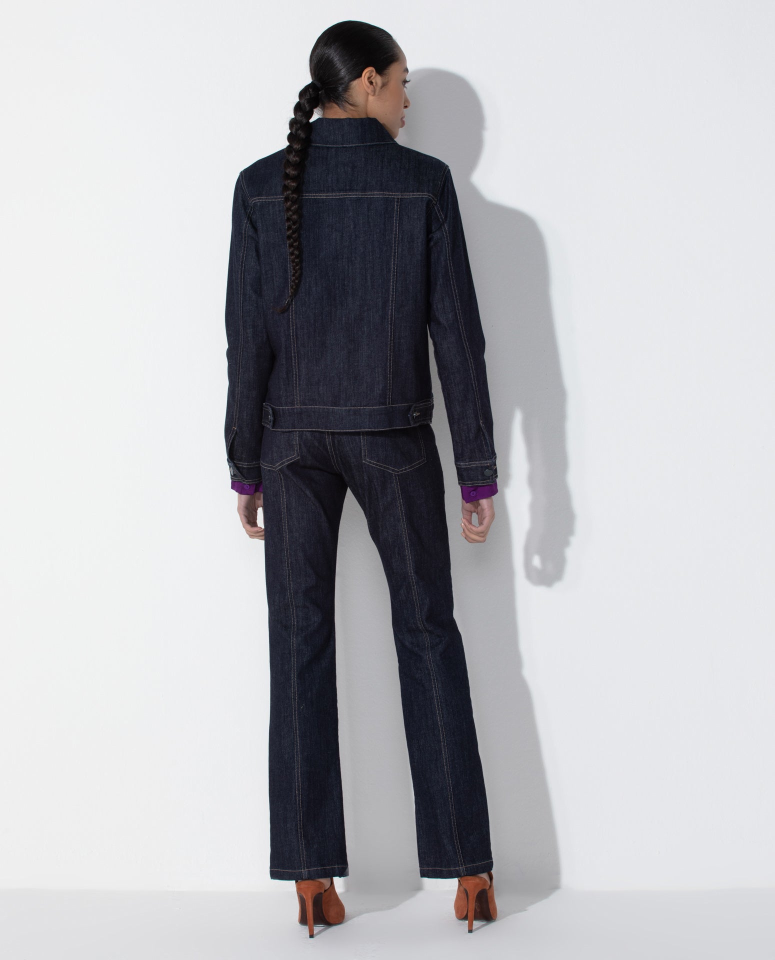 Jaqueta Lafort Com Zíper Amber Jeans