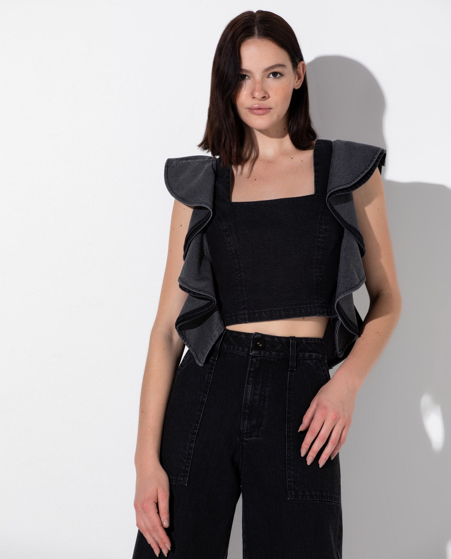 Top Lafort Cropped Odessa Jeans