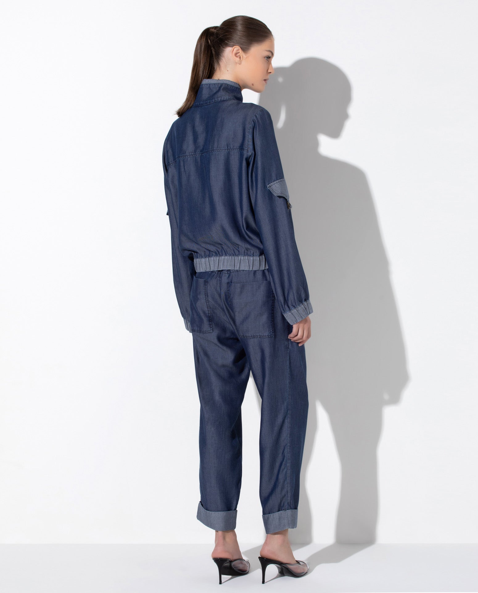 Jaqueta Lafort Gola Alta Mauricia Jeans