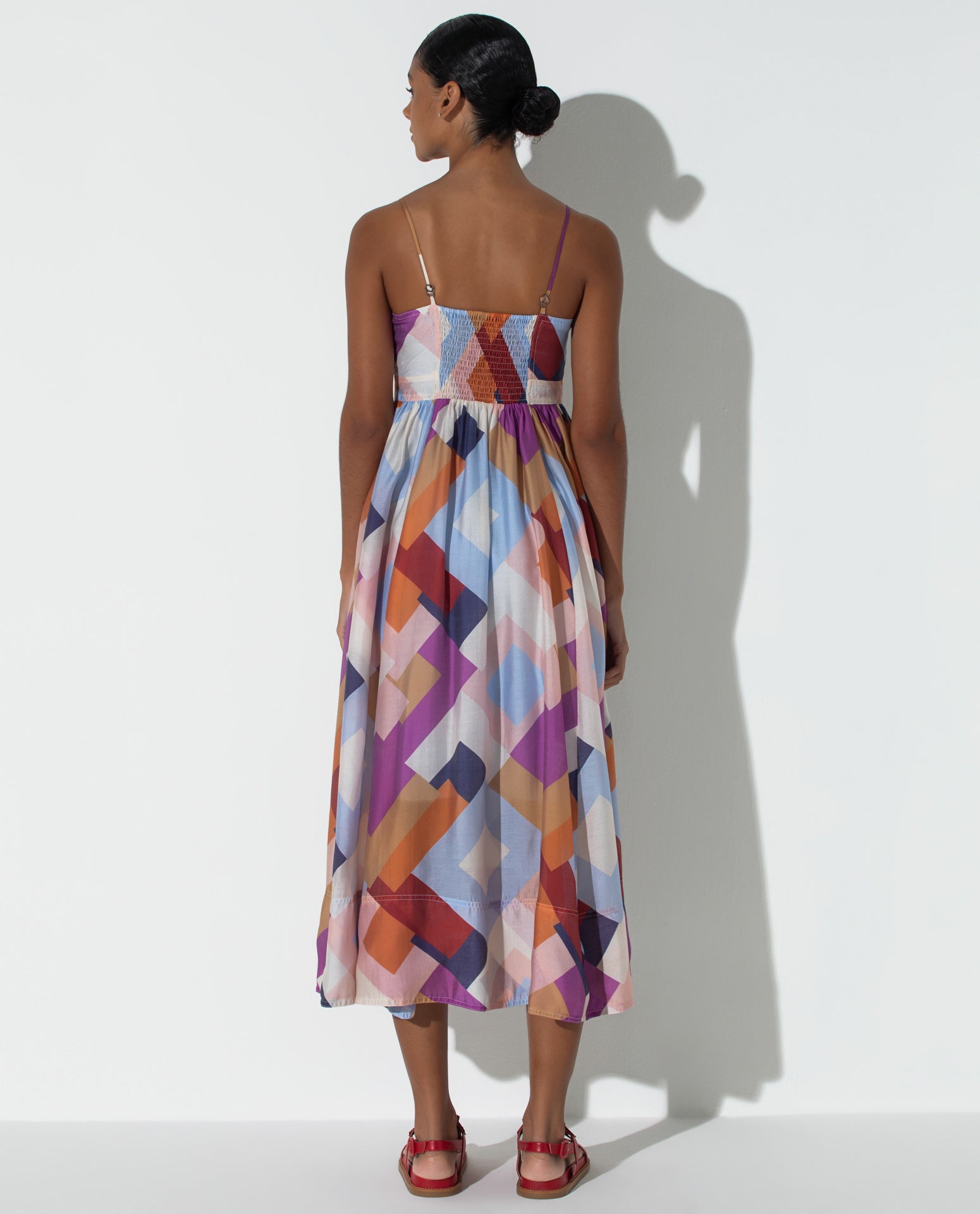 Vestido Lafort Midi Grazi Organza