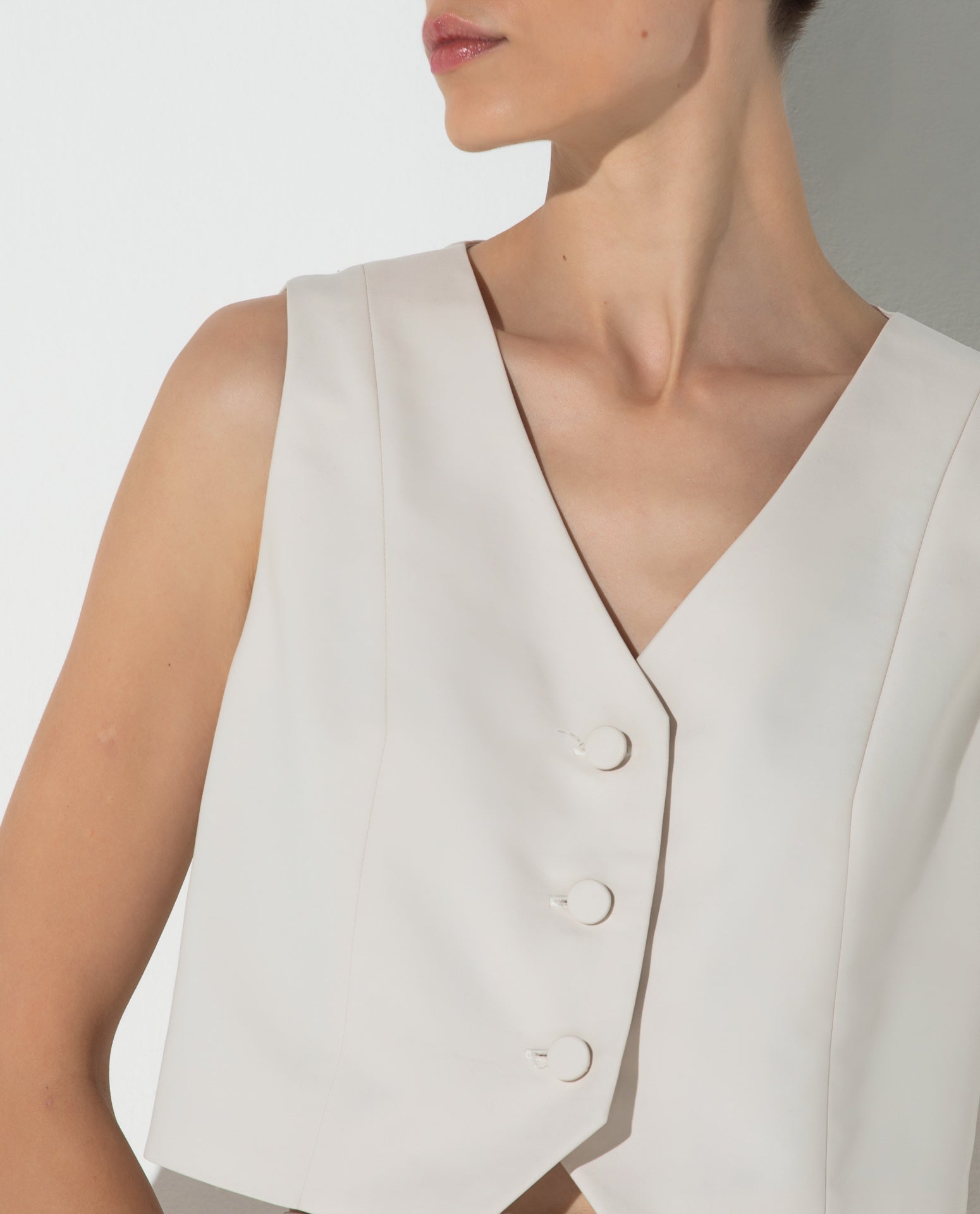 Colete Lafort Acinturado Hilary Cotton Twill