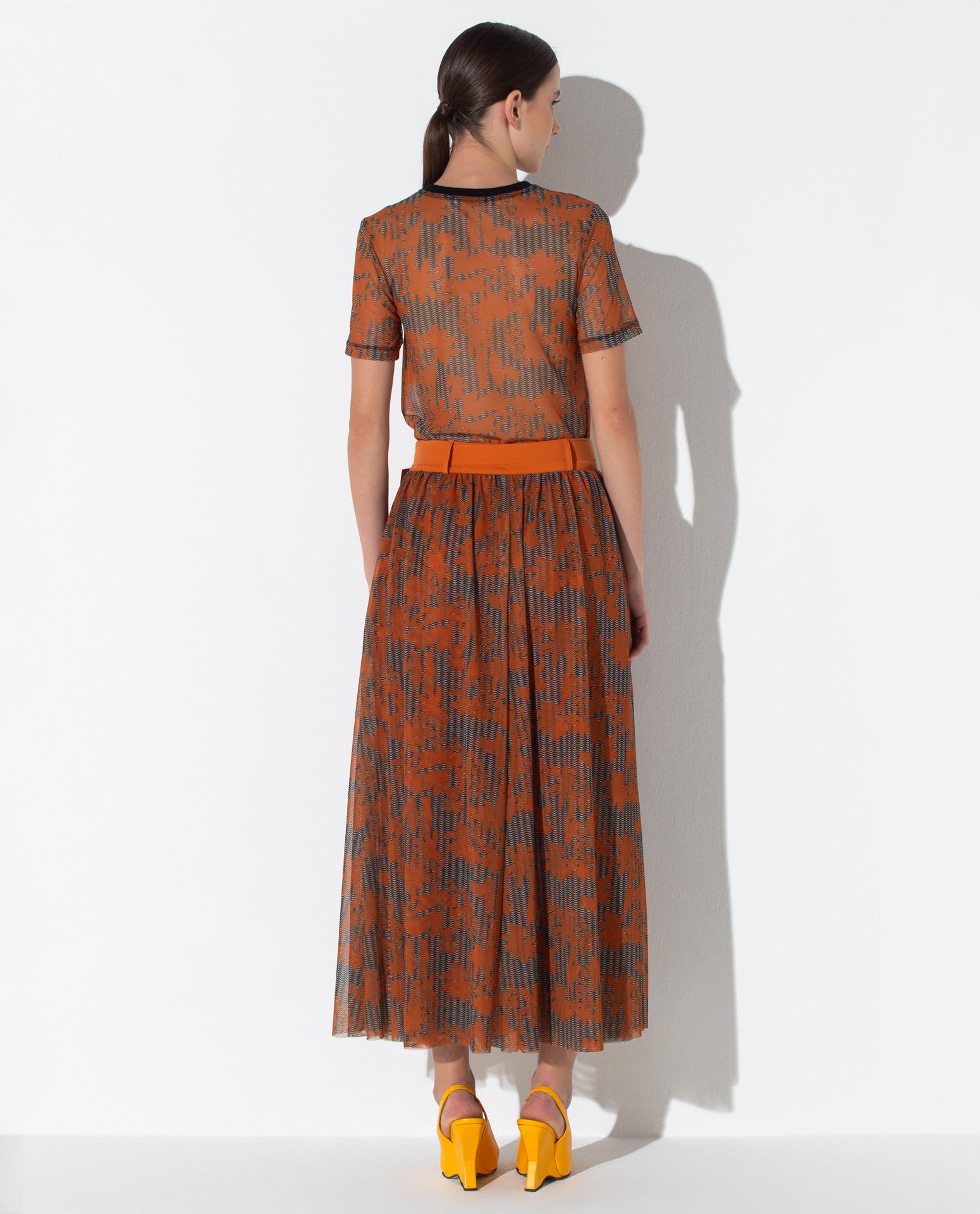 Blusa Lafort Manga Curta Leane Tule