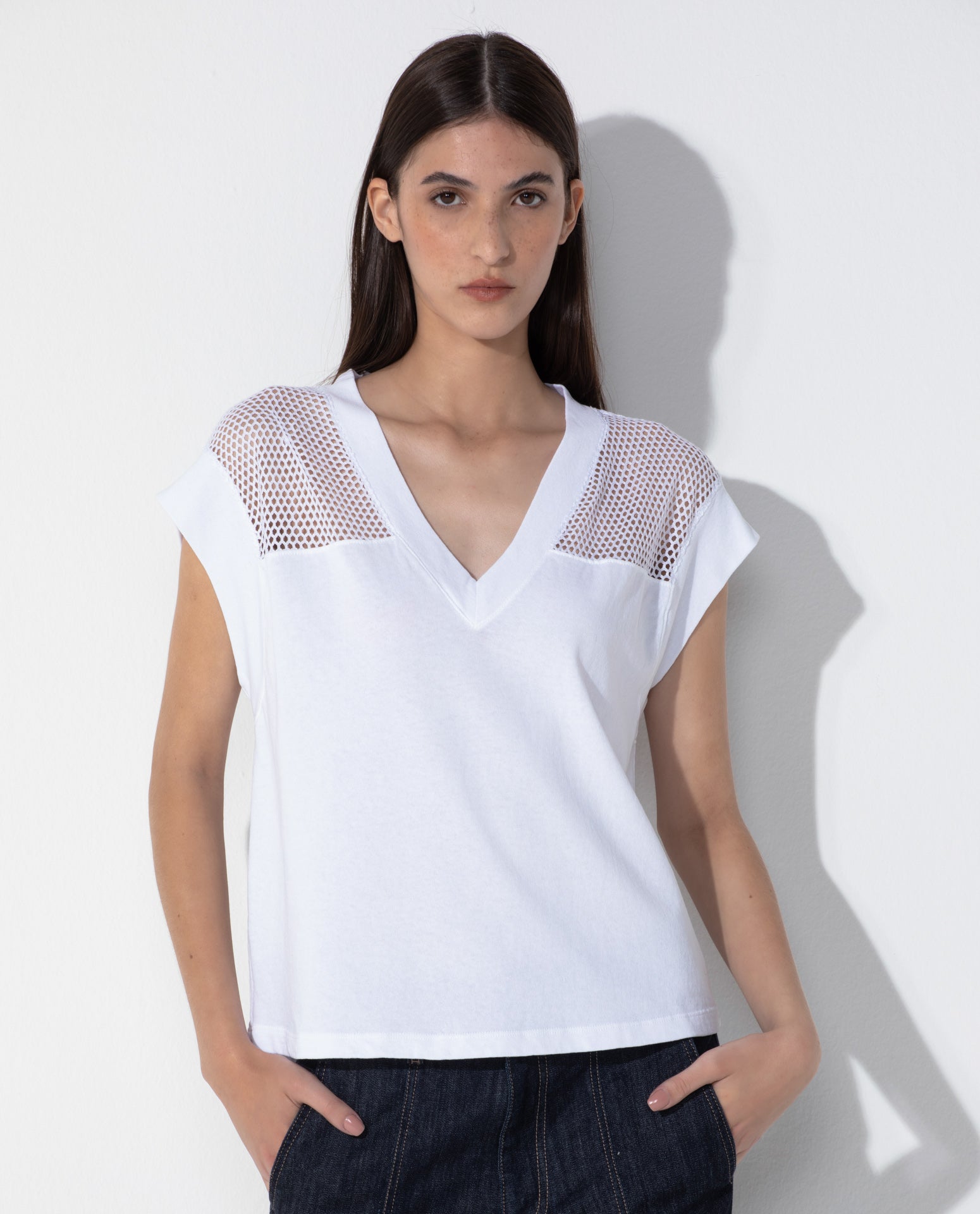 T-shirt Lafort Marmorizada Fatima Malha
