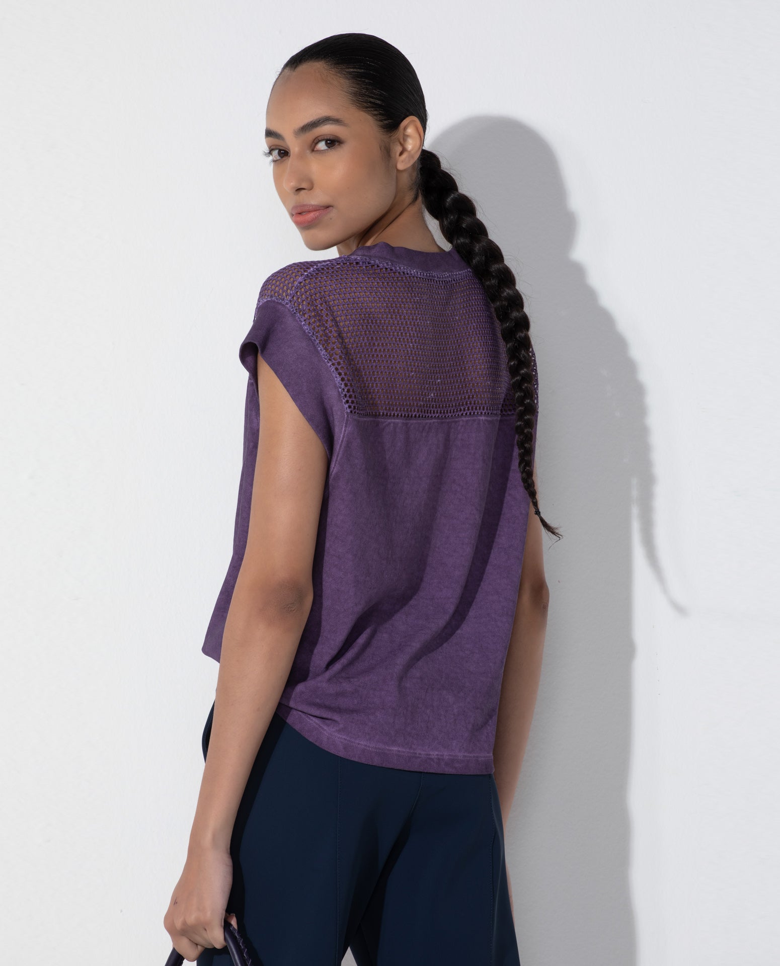 T-shirt Lafort Marmorizada Fatima Malha