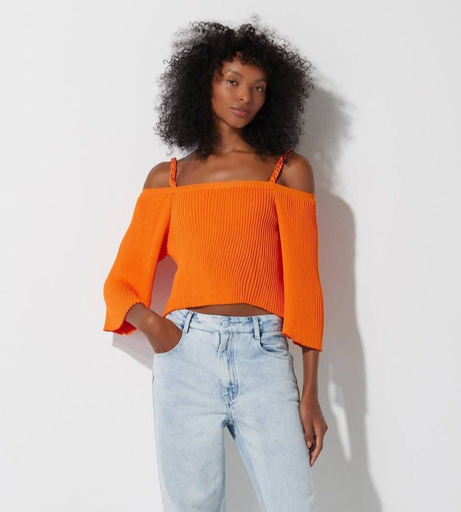 Blusa Lafort Ombro A Ombro Elise Tricot