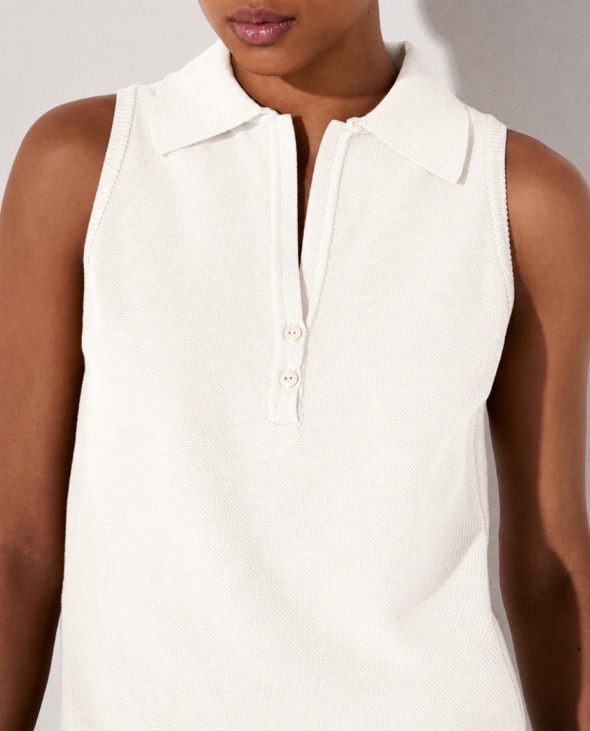 Blusa Lafort Gola Polo Catarina Tricot