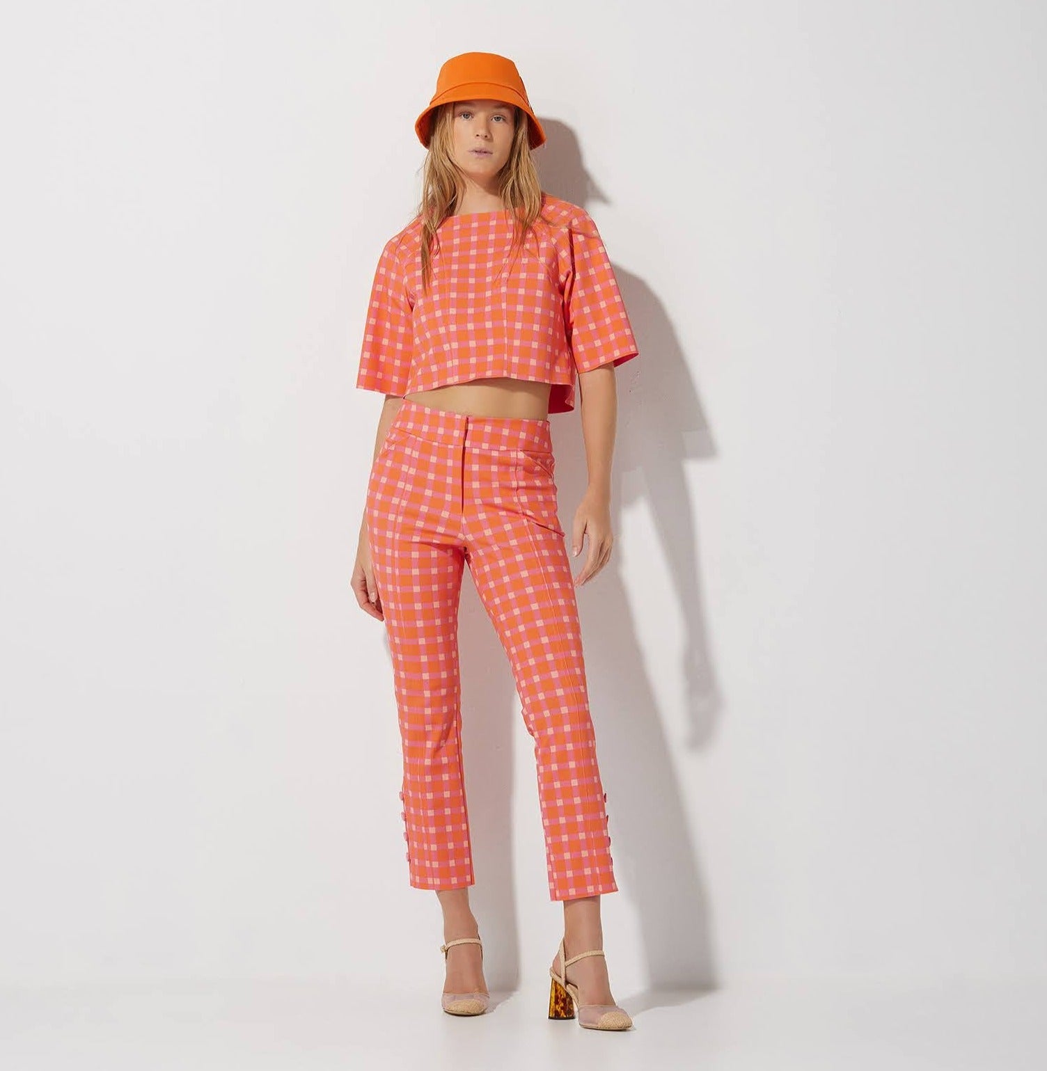 Calça Lafort Skinny Âmber Technoblock® Estampado