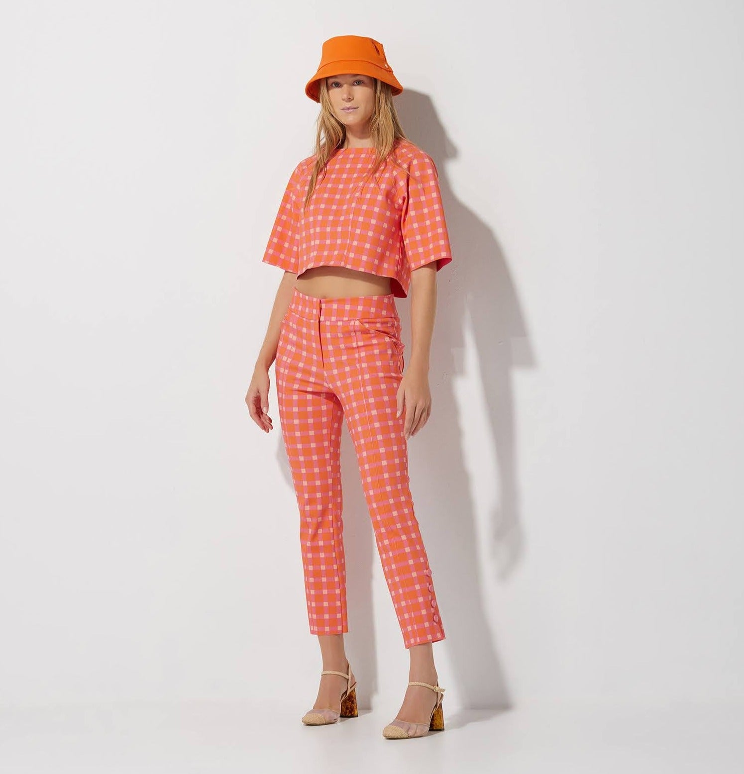 Calça Lafort Skinny Âmber Technoblock® Estampado
