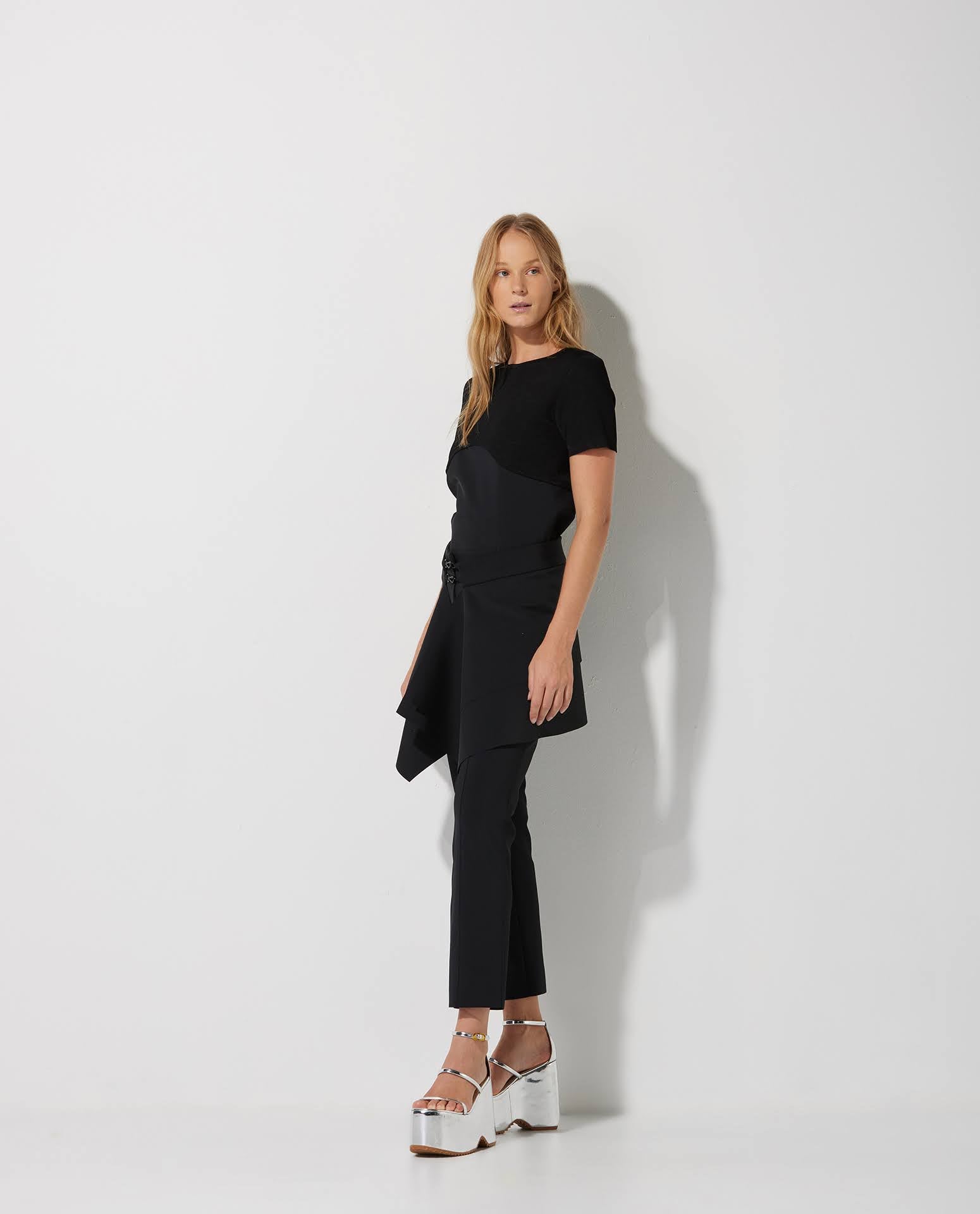 Calça Lafort Com Sobreposição Candice Technoblock®