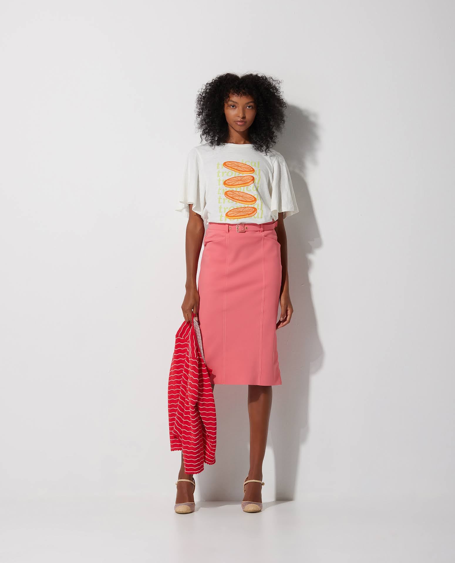 Casaco Lafort Com Gola Iasmin Tricot