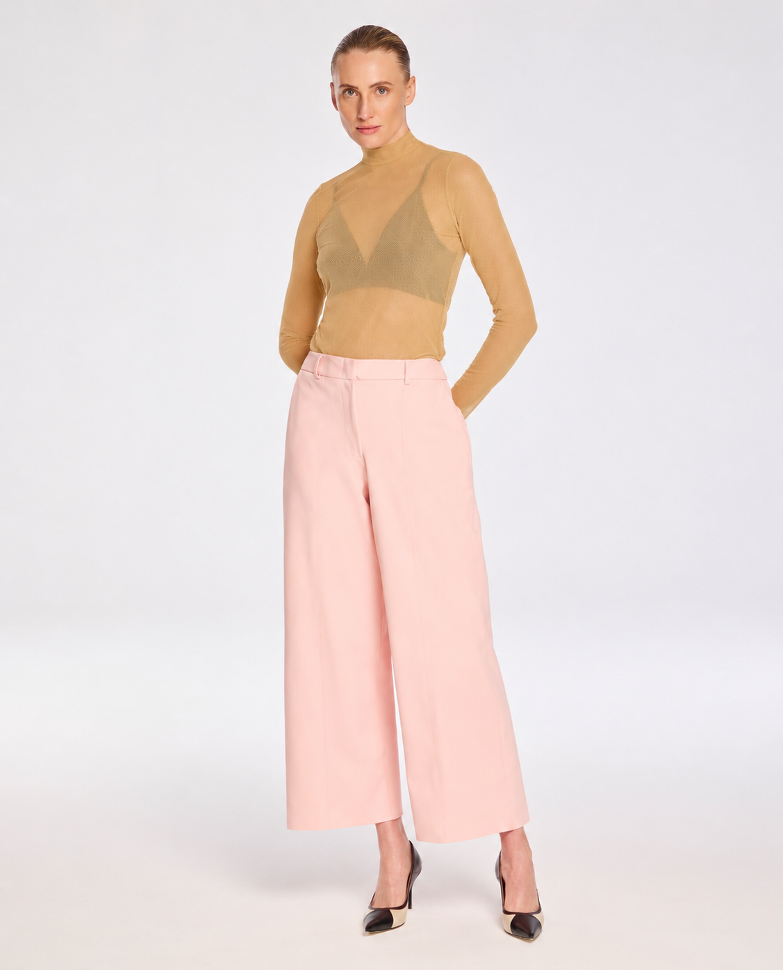 Blusa Lafort Manga Longa Mari Tela Block - Light