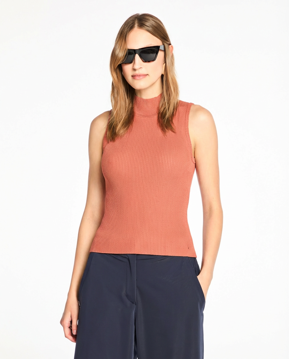 Top Lafort Com Alças Eloá Tricot