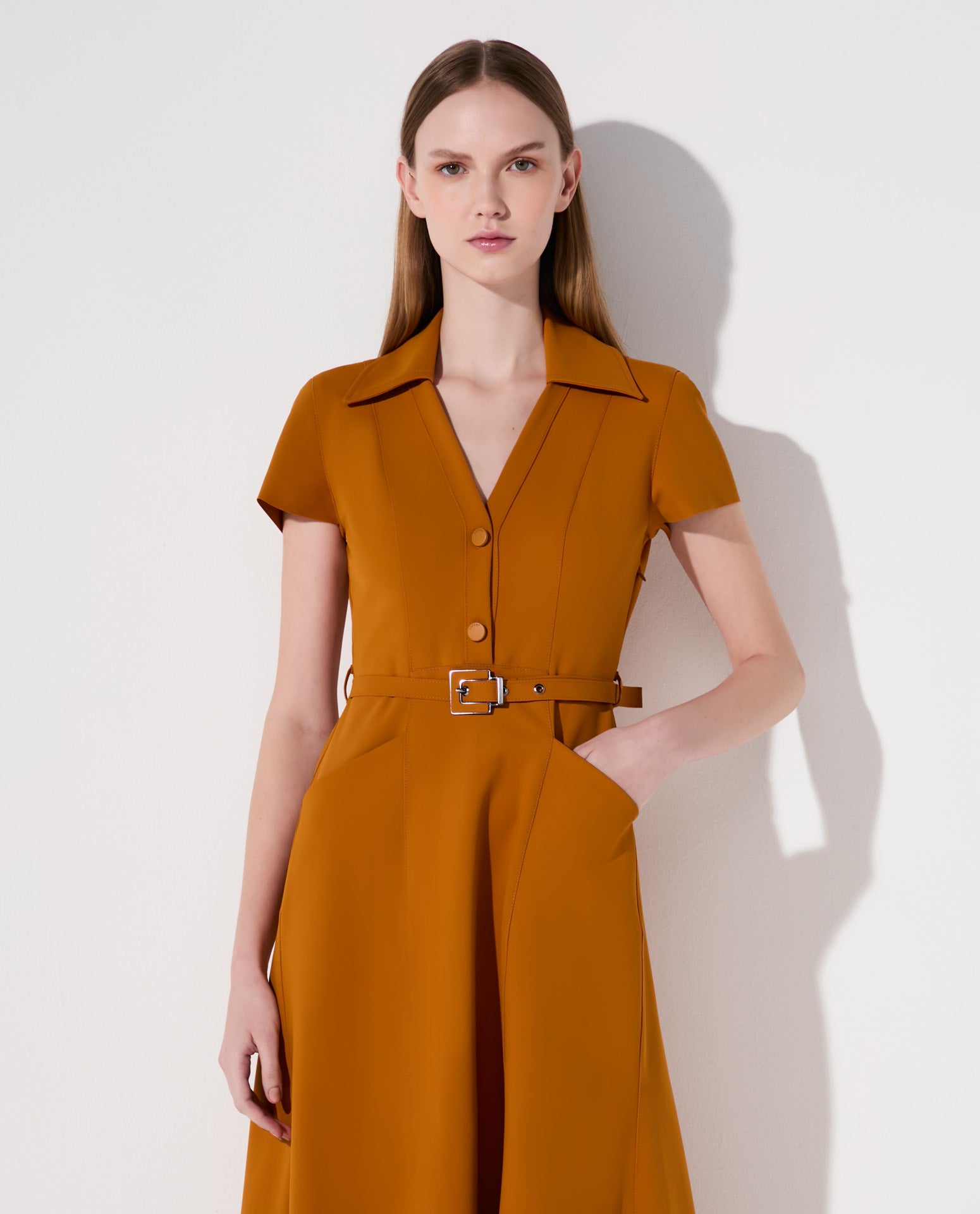 Vestido Lafort Midi Hortensia Technoblock®