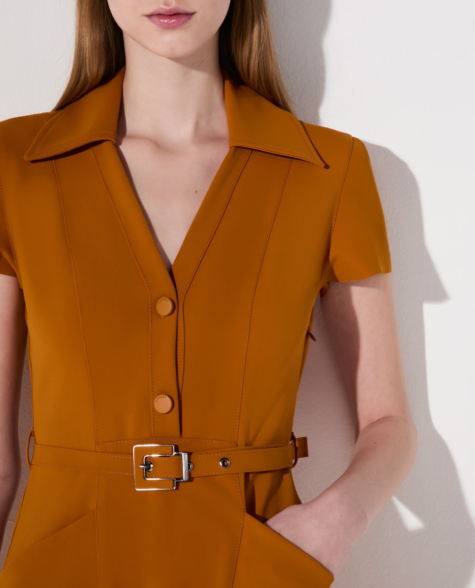 Vestido Lafort Midi Hortensia Technoblock®