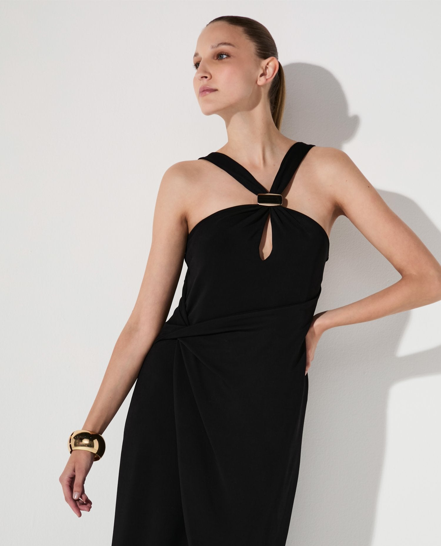 Vestido Lafort Com Detalhe Metal Belle Malha