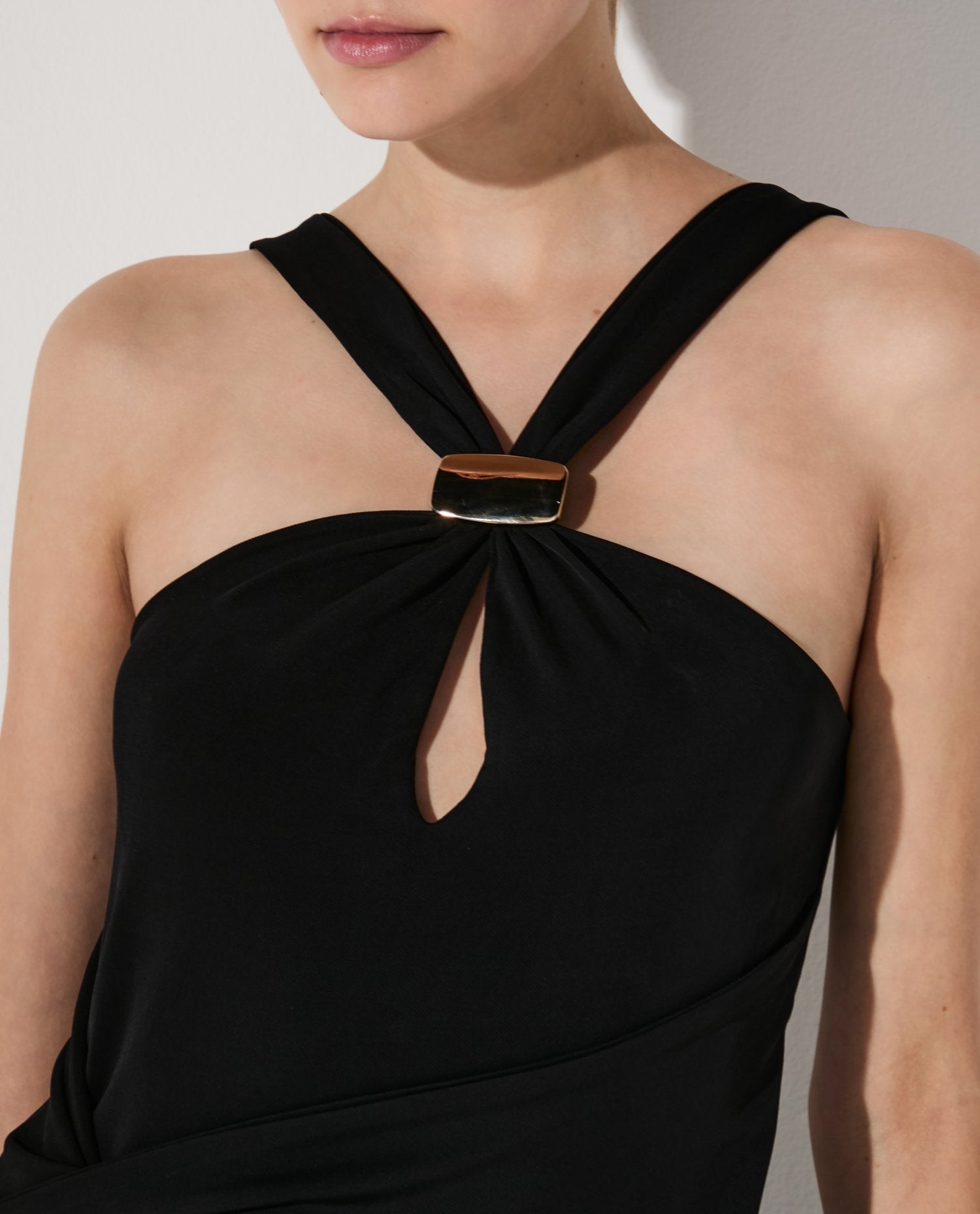 Vestido Lafort Com Detalhe Metal Belle Malha